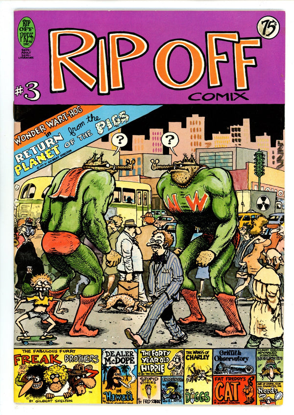 Rip Off Comix 3 VG/FN (5.0) (1978)
