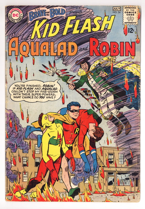 The Brave and the Bold Vol 1 54 VG- (3.5) (1964)