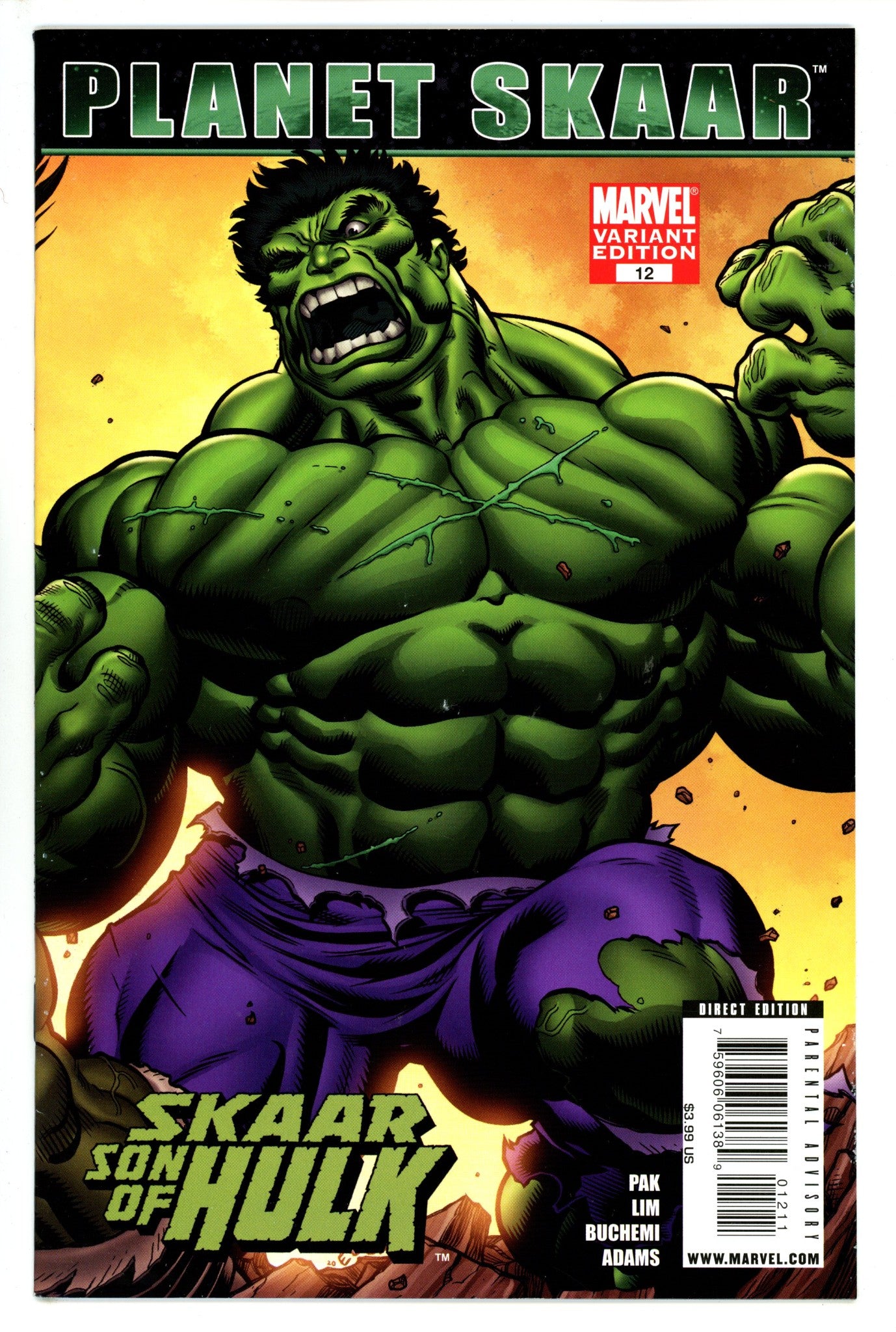 Skaar: Son of Hulk 12 Mcguinness Variant (2009)