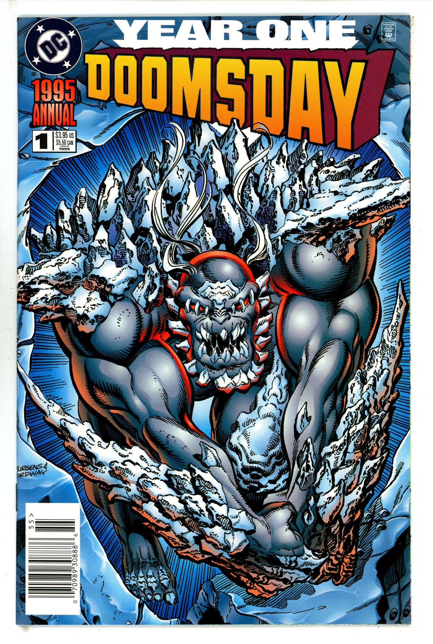 Doomsday Annual 1 Newsstand NM- (1995)