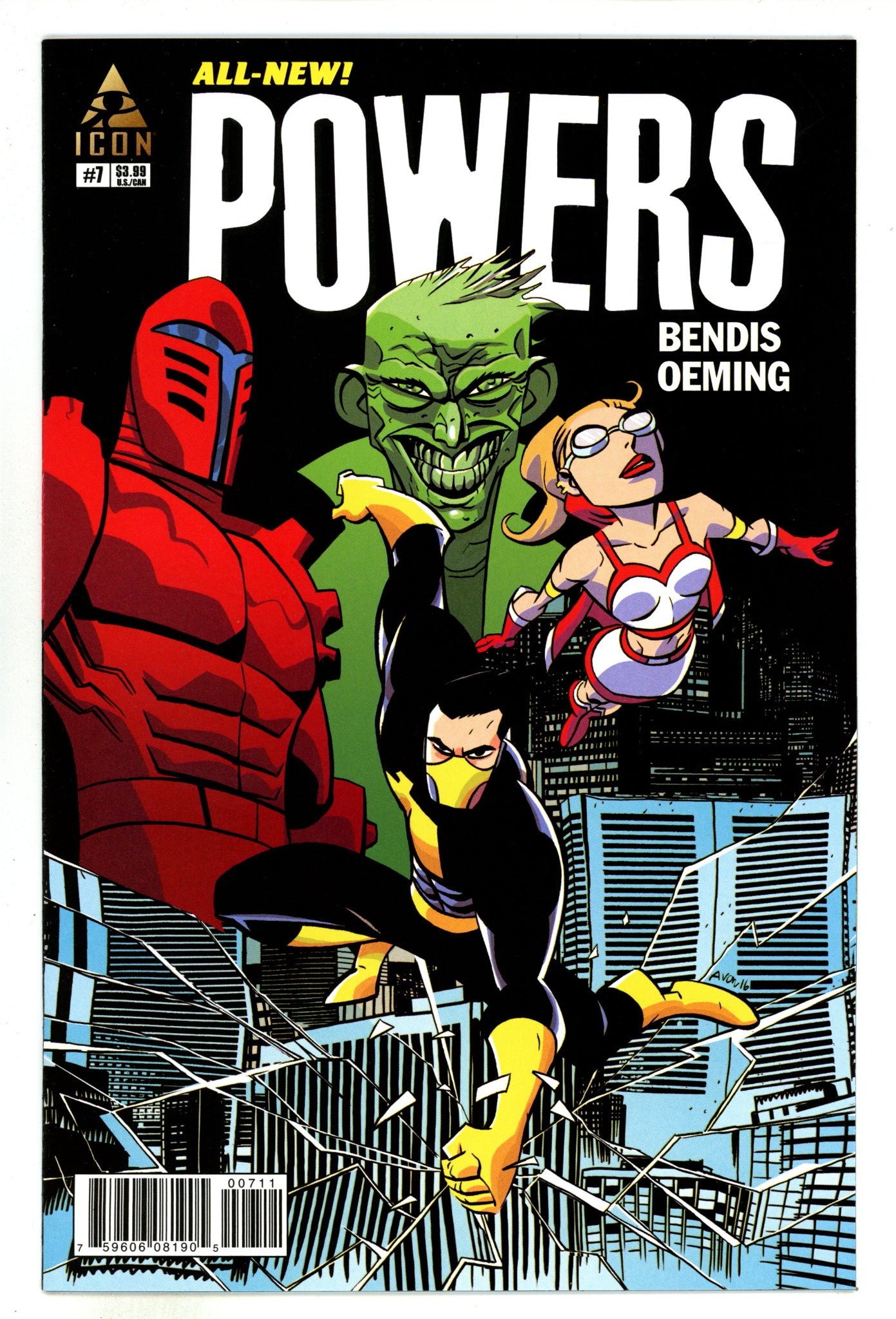 Powers Vol 4 7 High Grade (2016) 