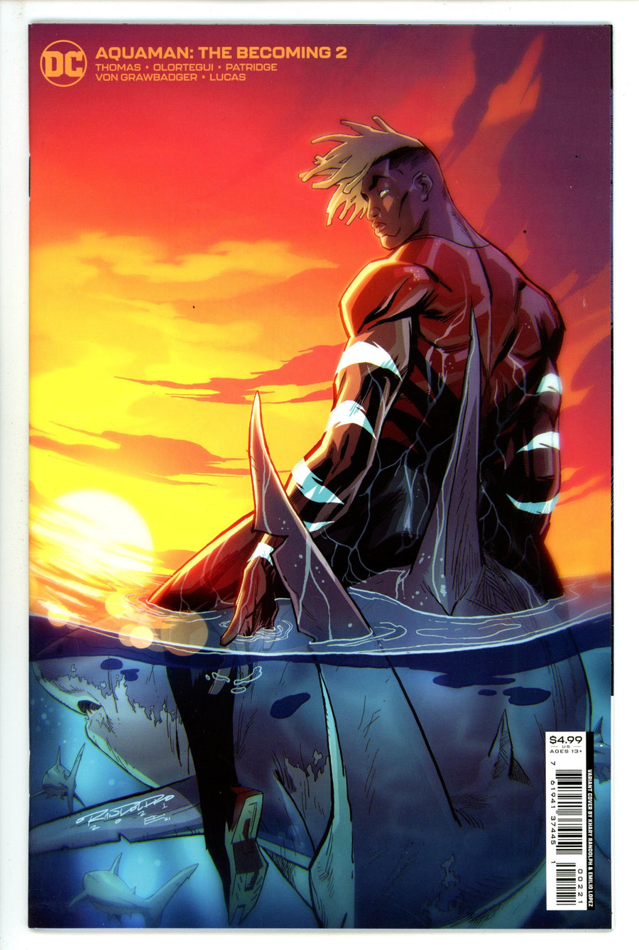 Aquaman: The Becoming 2 High Grade (2021) Randolph Variant 