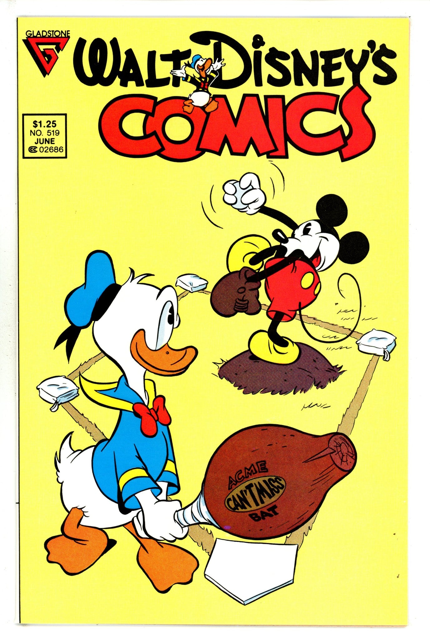 Walt Disney's Comics and Stories 519 Canadian Variant NM- (1987)