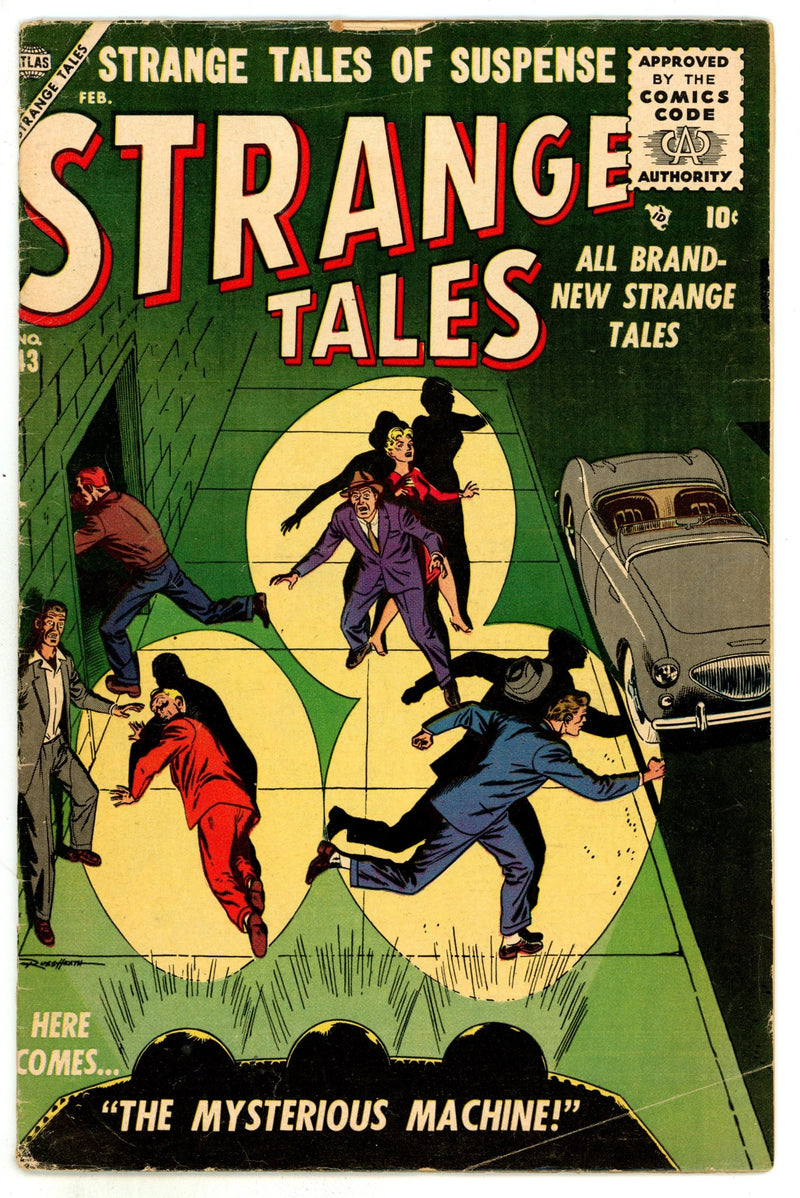Strange Tales Vol 1 43 VG (4.0) (1956) 