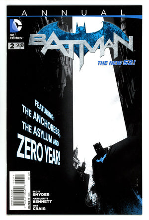 Batman Annual Vol 2 2 High Grade (2013)