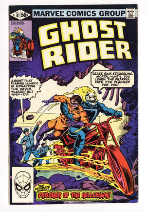 Ghost Rider Vol 1 61 Low Grade (1981) 