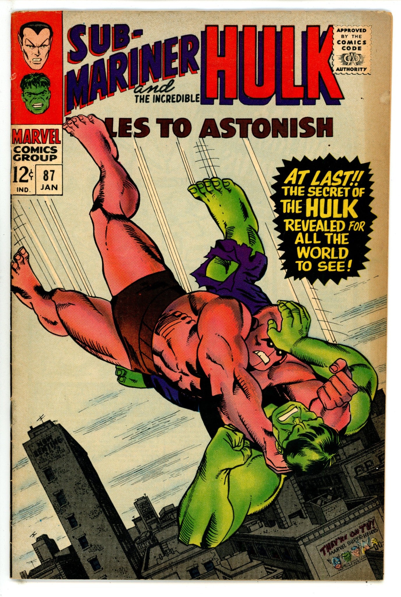 Tales to Astonish Vol 1 87 FN- (5.5) (1967) 