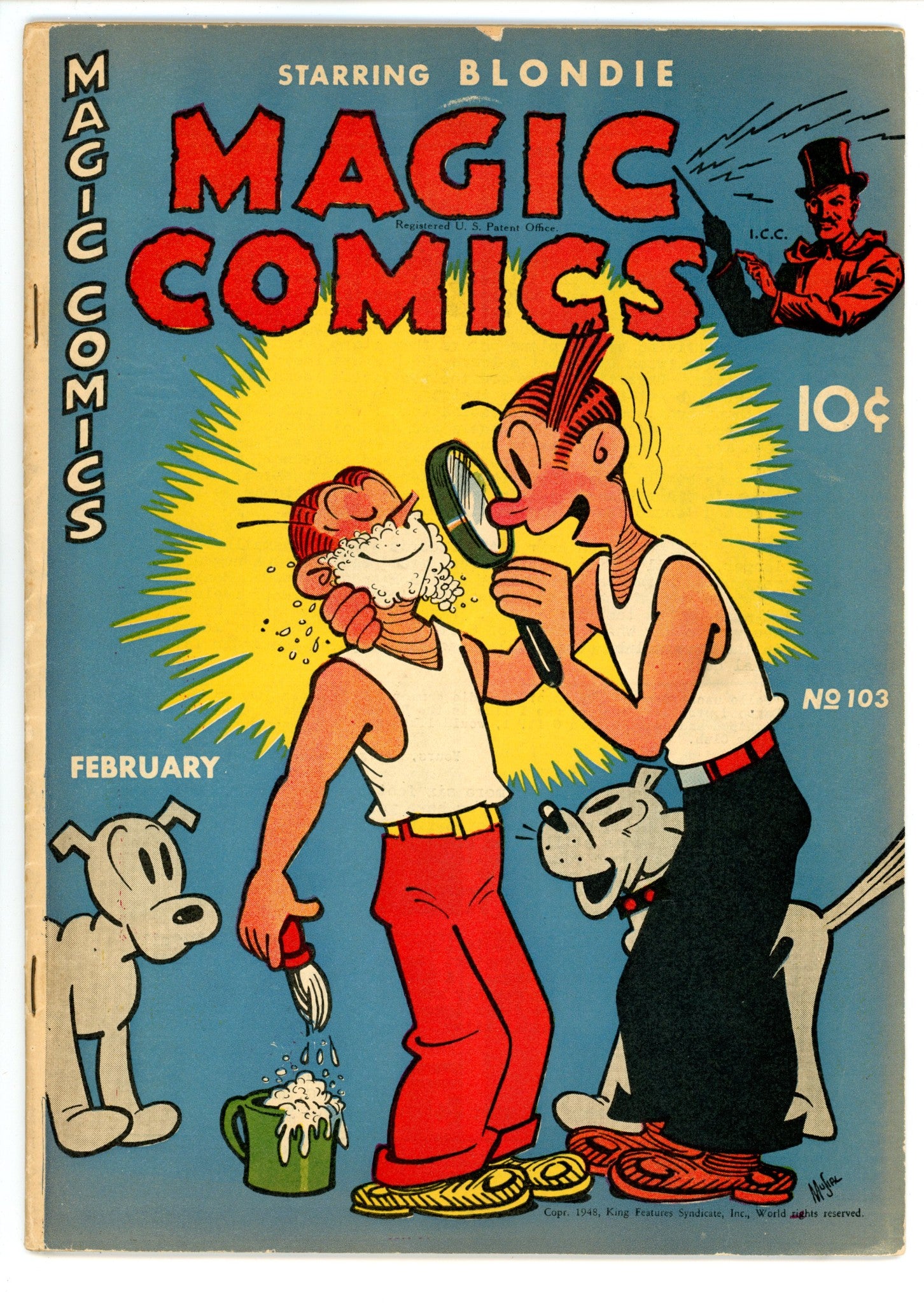Magic Comics 103 FN (6.0) (1948) 