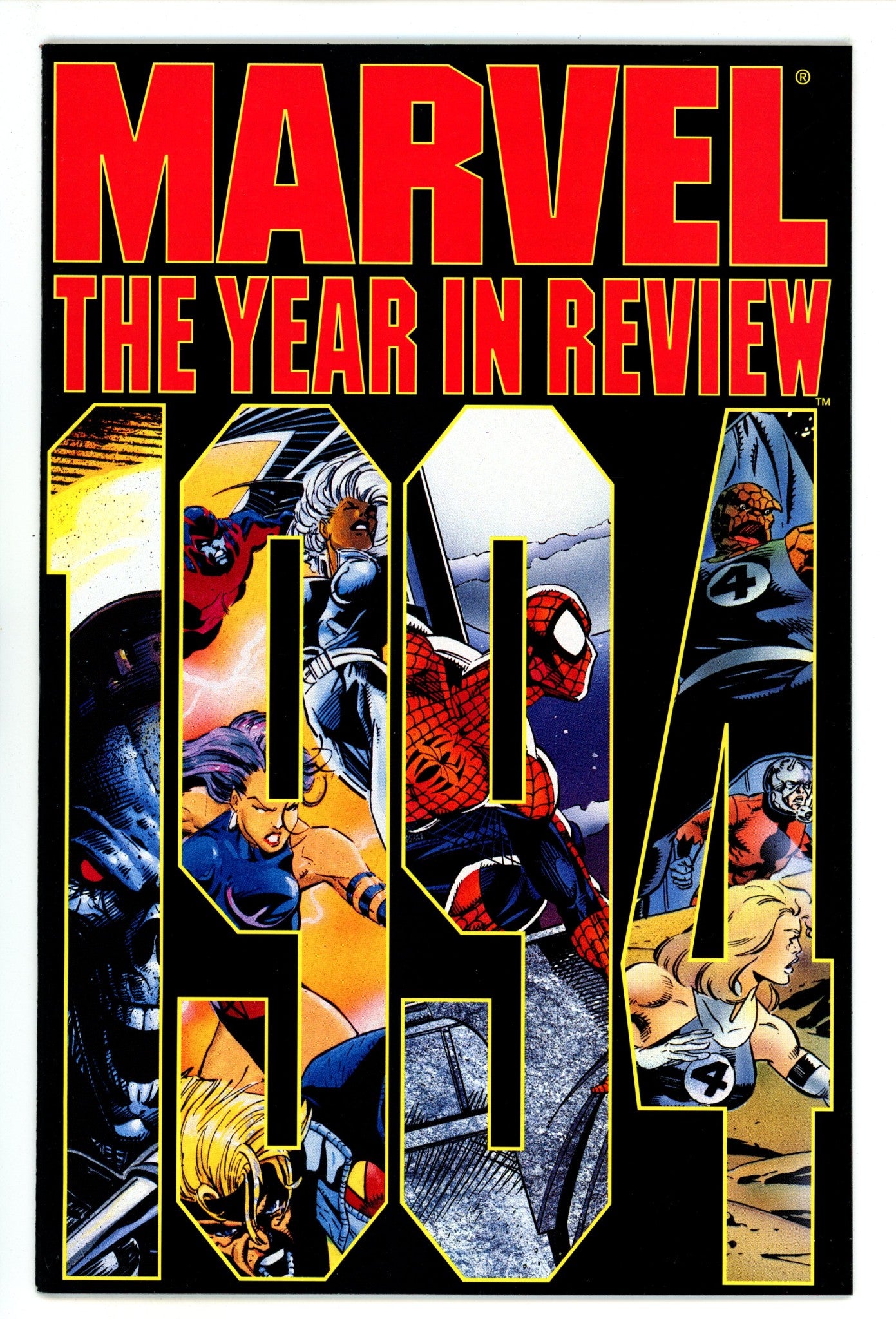 Marvel: The Year in Review 6 VF/NM (9.0) (1994) Newsstand 
