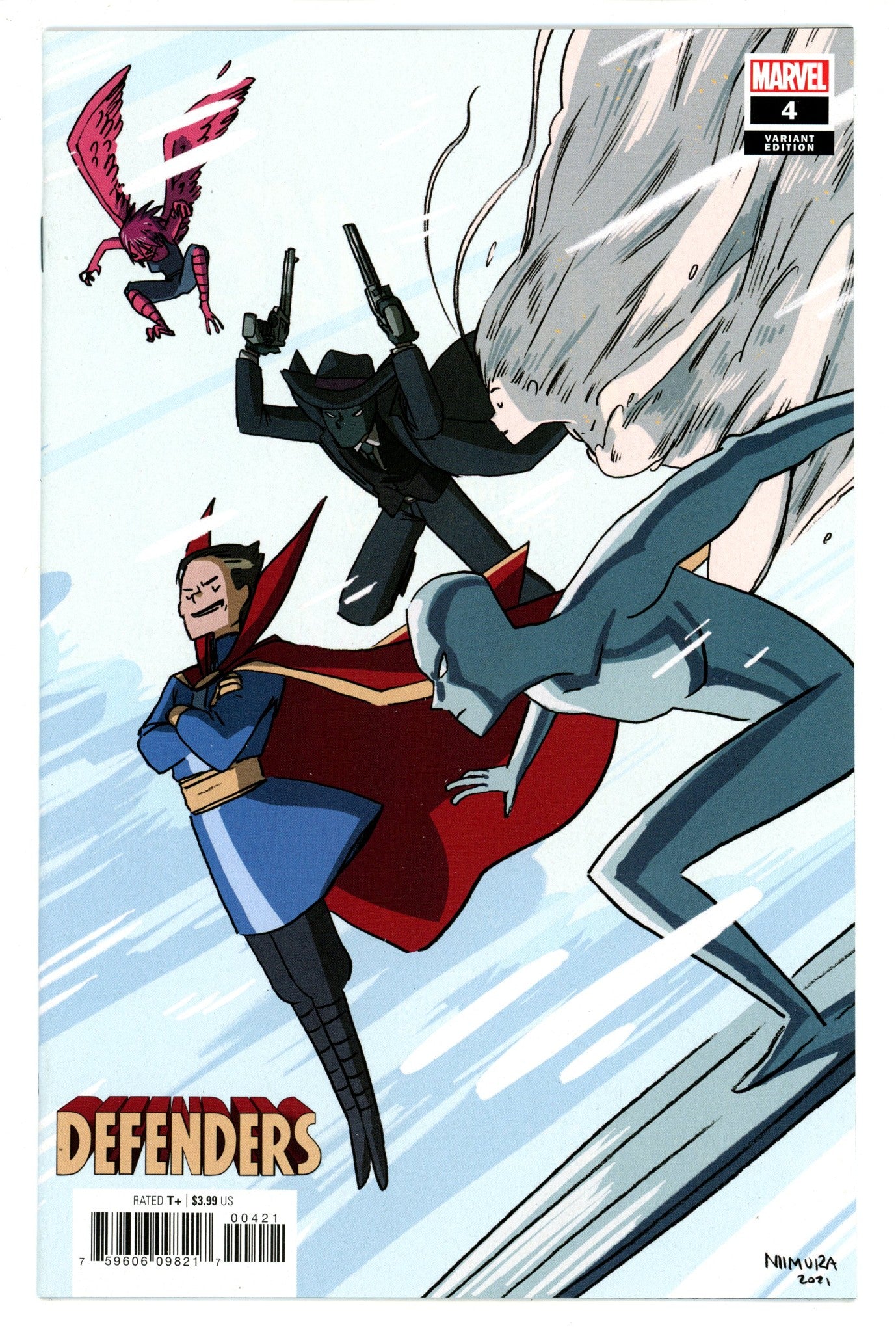 Defenders Vol 6 4 High Grade (2022) Niimura Variant 