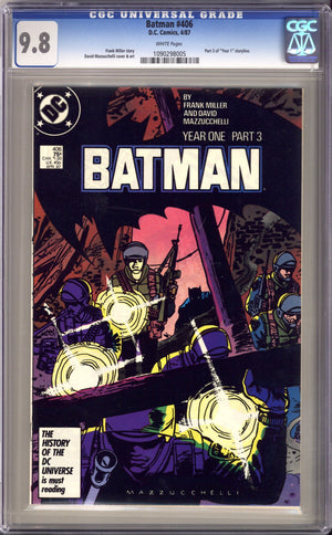 Batman Vol 1 406 CGC 9.8 (NM/M) (1987)
