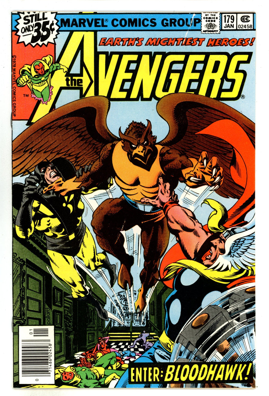 The Avengers Vol 1 179  VF (8.0)   (1979)        
