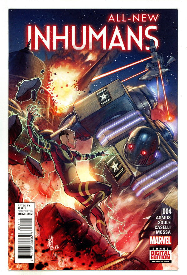 All-New Inhumans 4 High Grade (2016)