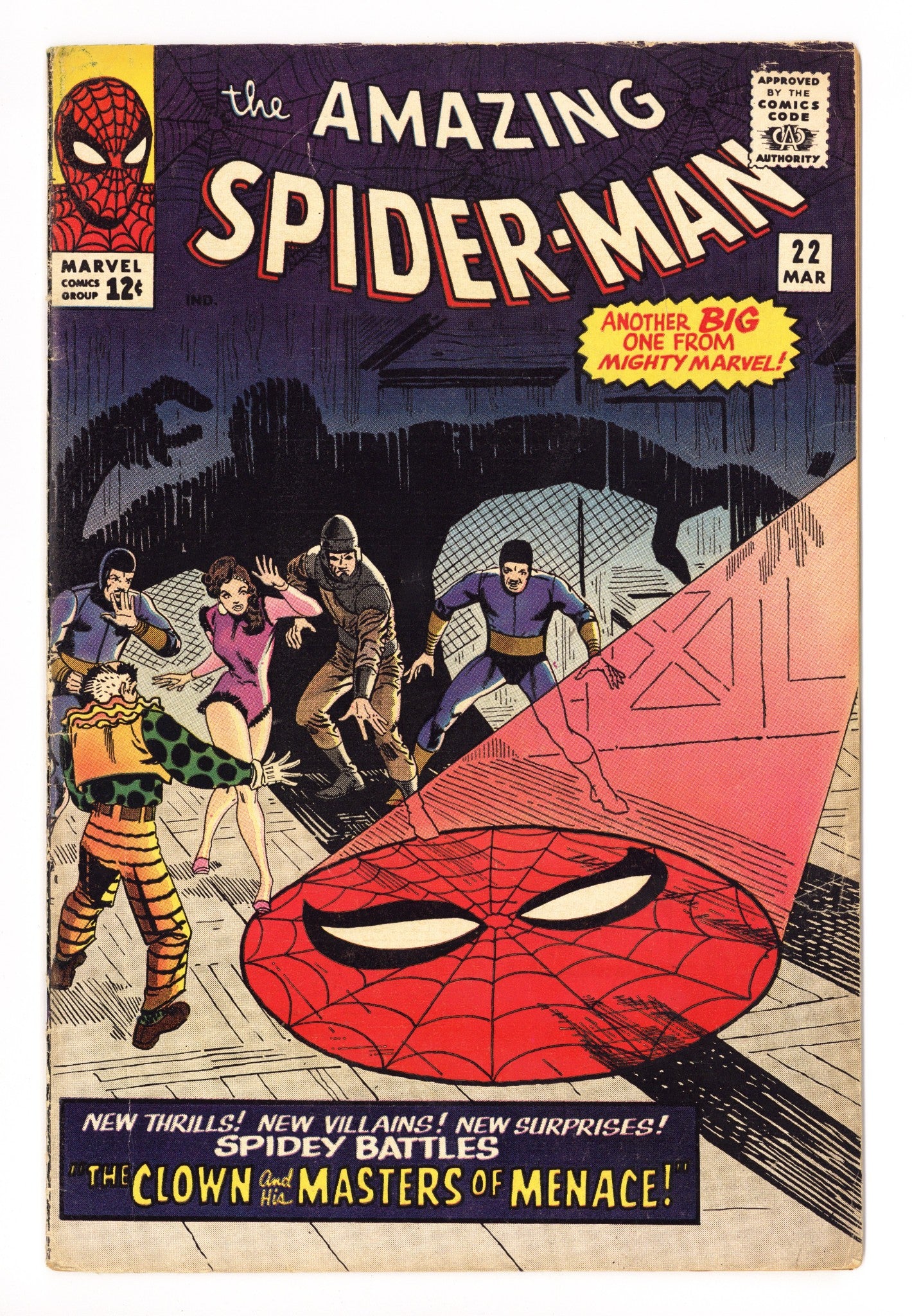The Amazing Spider-Man Vol 1 22 VG/FN (5.0) Colour Touch (1965) 