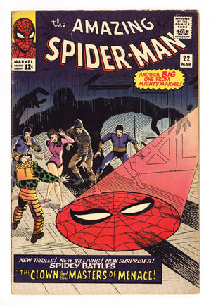 The Amazing Spider-Man Vol 1 22 VG/FN (5.0) Colour Touch (1965)