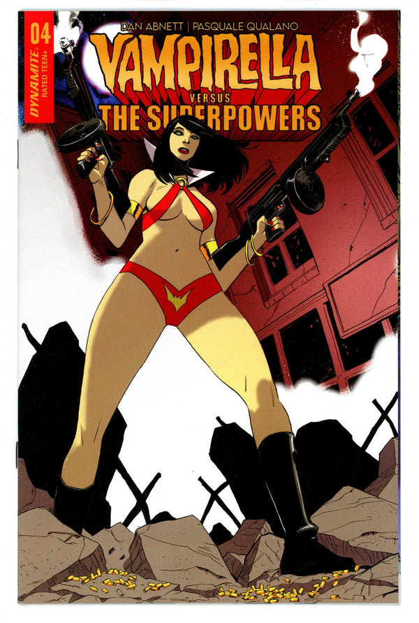 Vampirella versus the Superpowers 4 High Grade (2023) Moss Variant