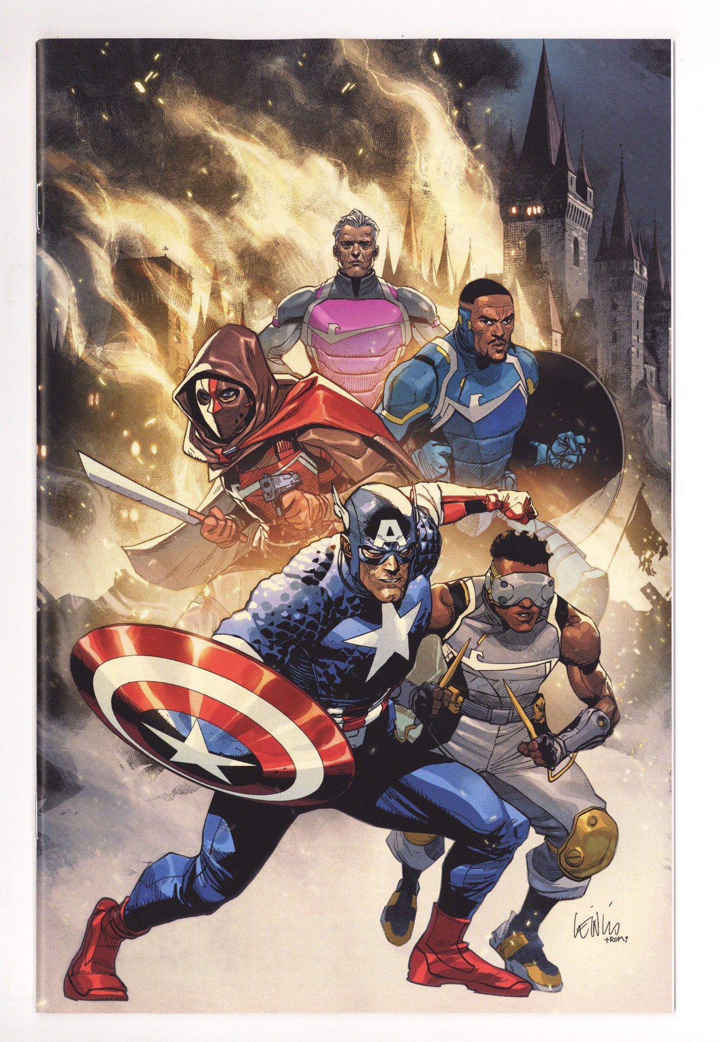 Captain America Vol 12 6 Yu  Virgin Incentive NM-  (2026)
