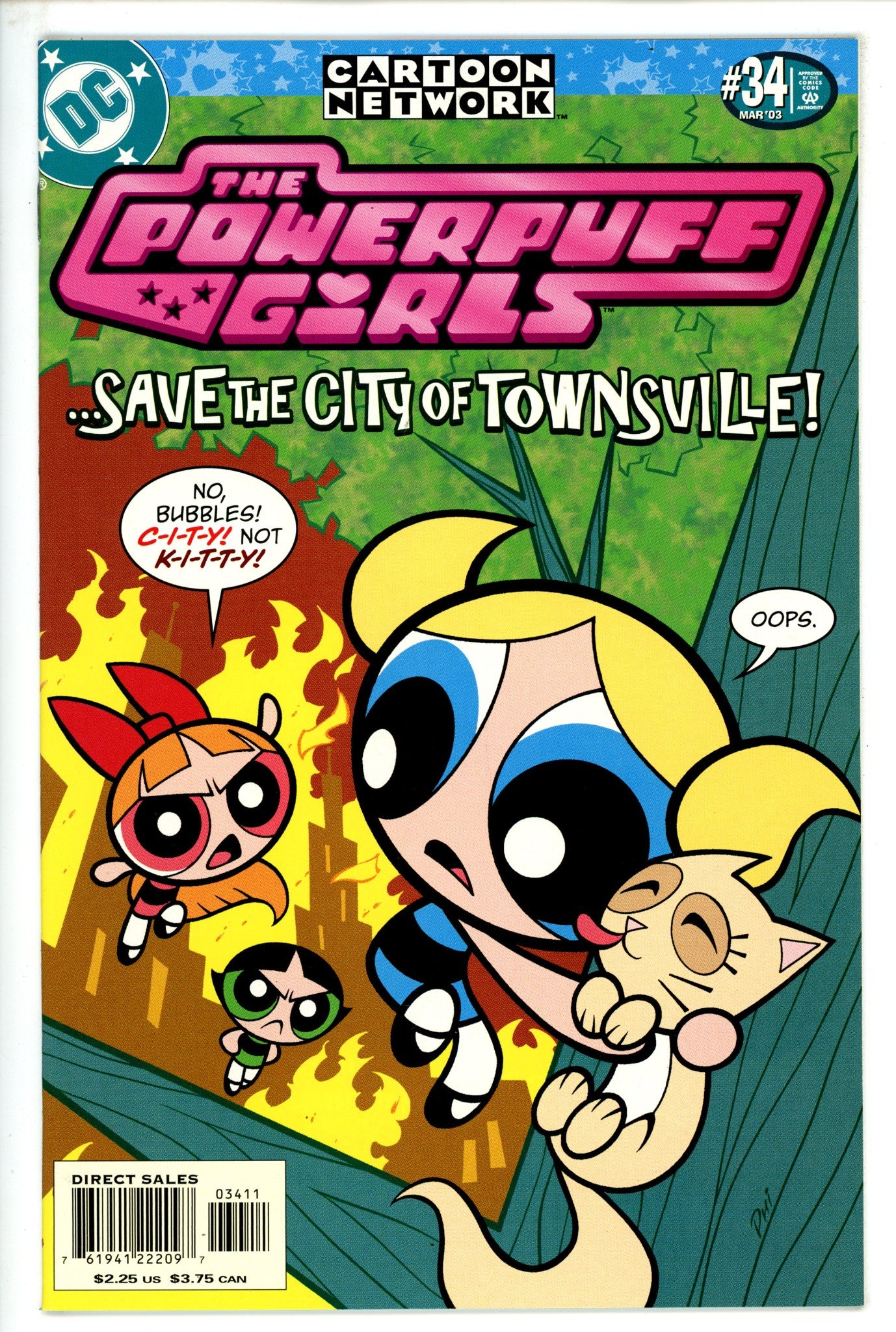 The Powerpuff Girls 34 NM- (2003)