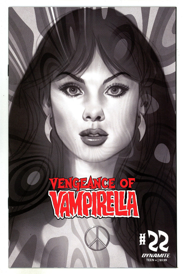 Vengeance of Vampirella Vol 2 22 High Grade (2021) Oliver B&W Incentive Variant