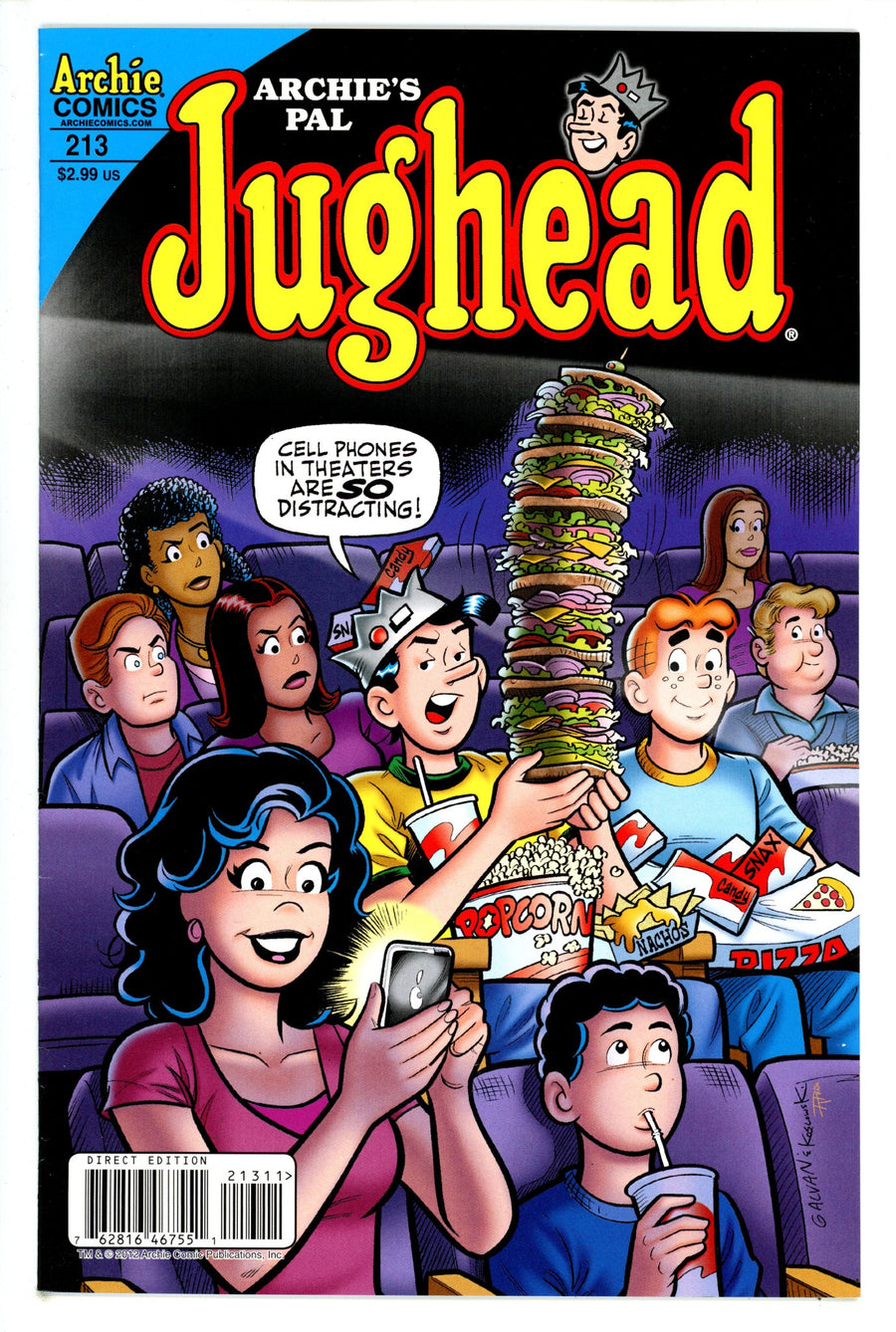 Archie's Pal Jughead Comics 213 Mid Grade (2012) 
