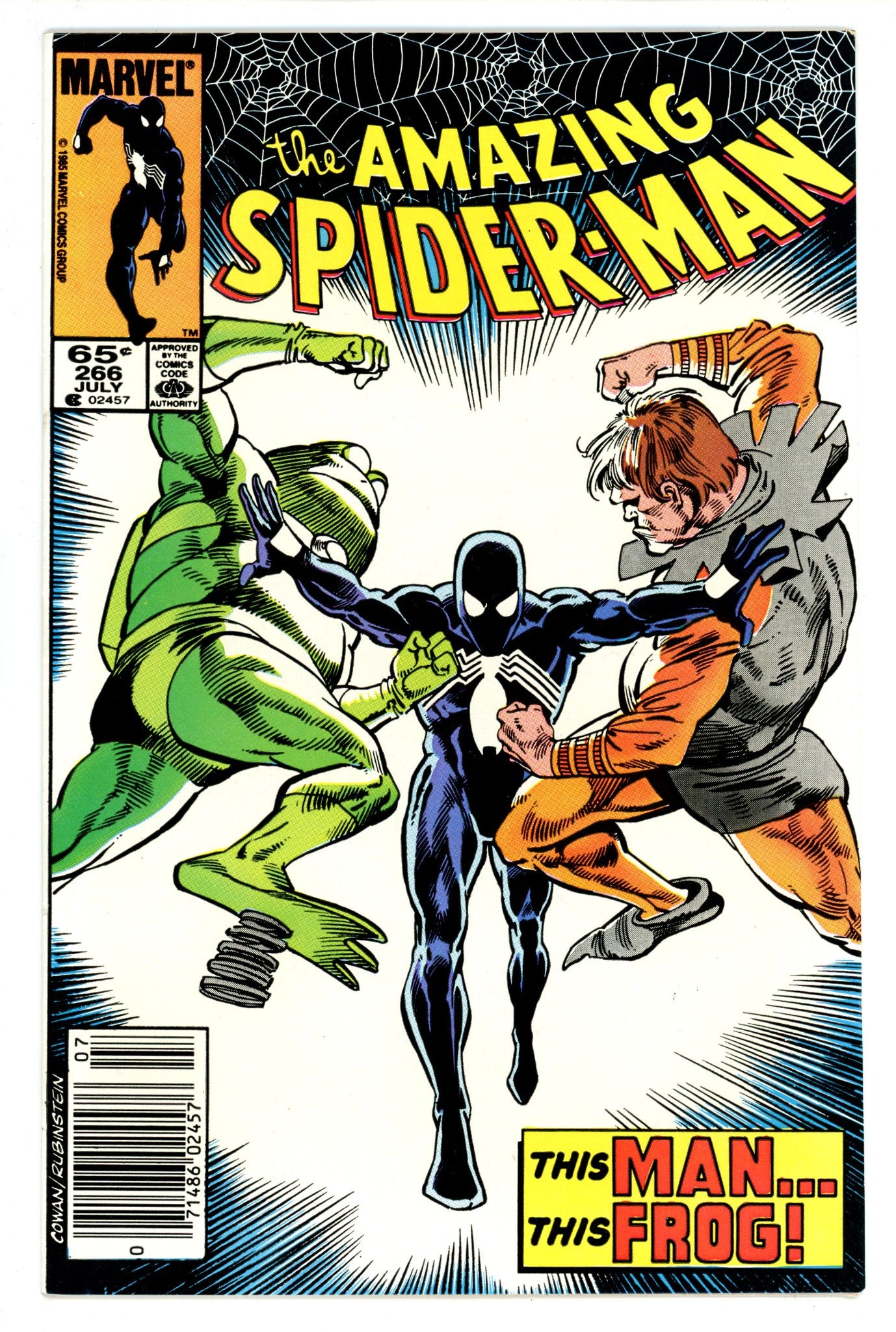 The Amazing Spider-Man Vol 1 266 VF- (7.5) (1985) Newsstand 