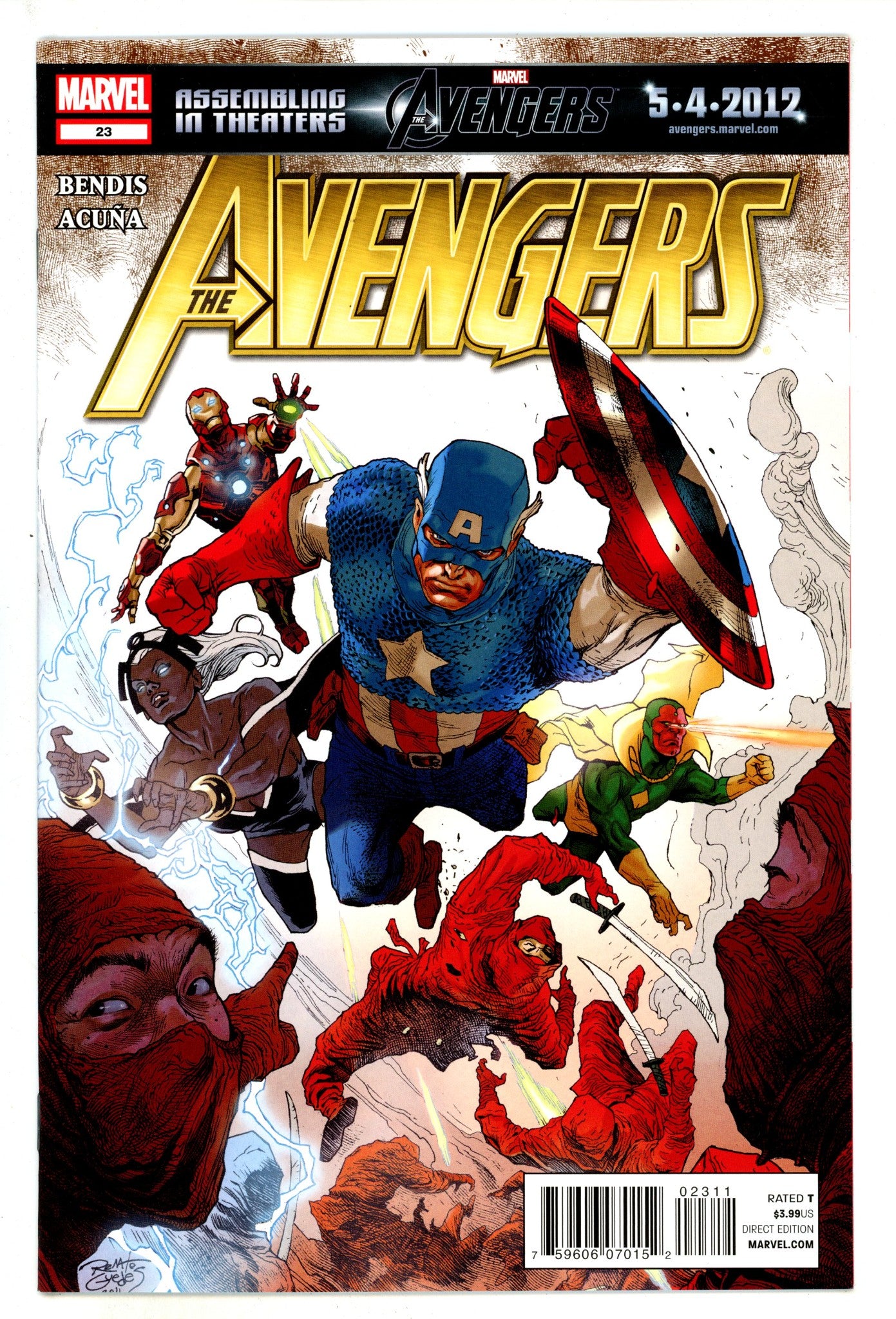 Avengers Vol 4 23 High Grade (2012) 