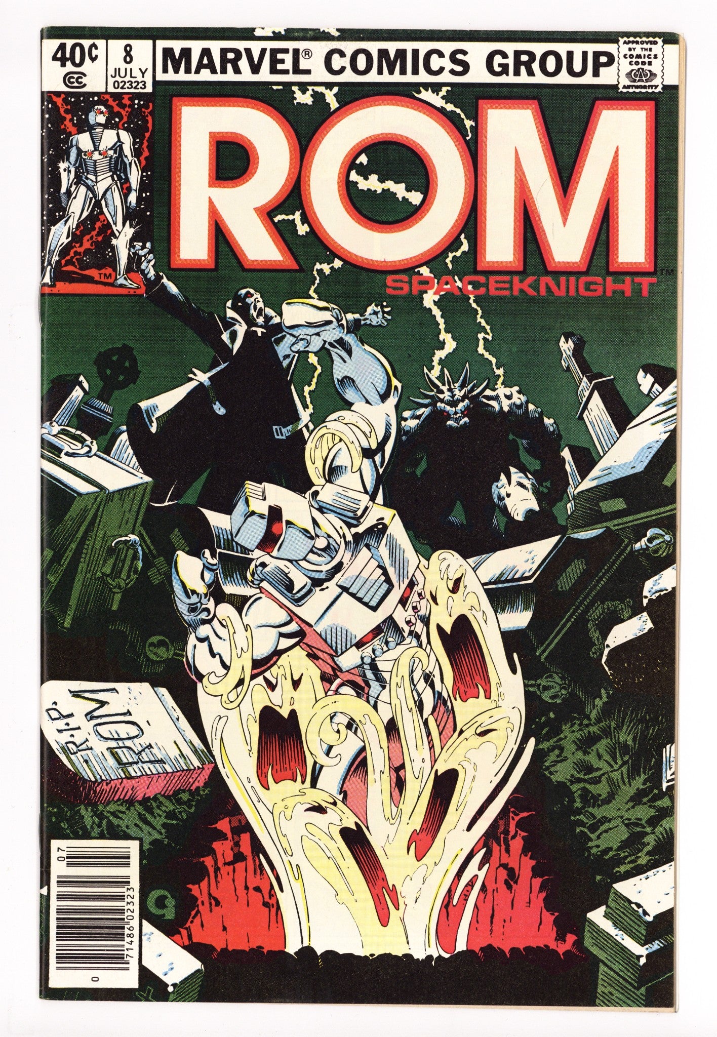 Rom Vol 1 8 Mid Grade (1980) 