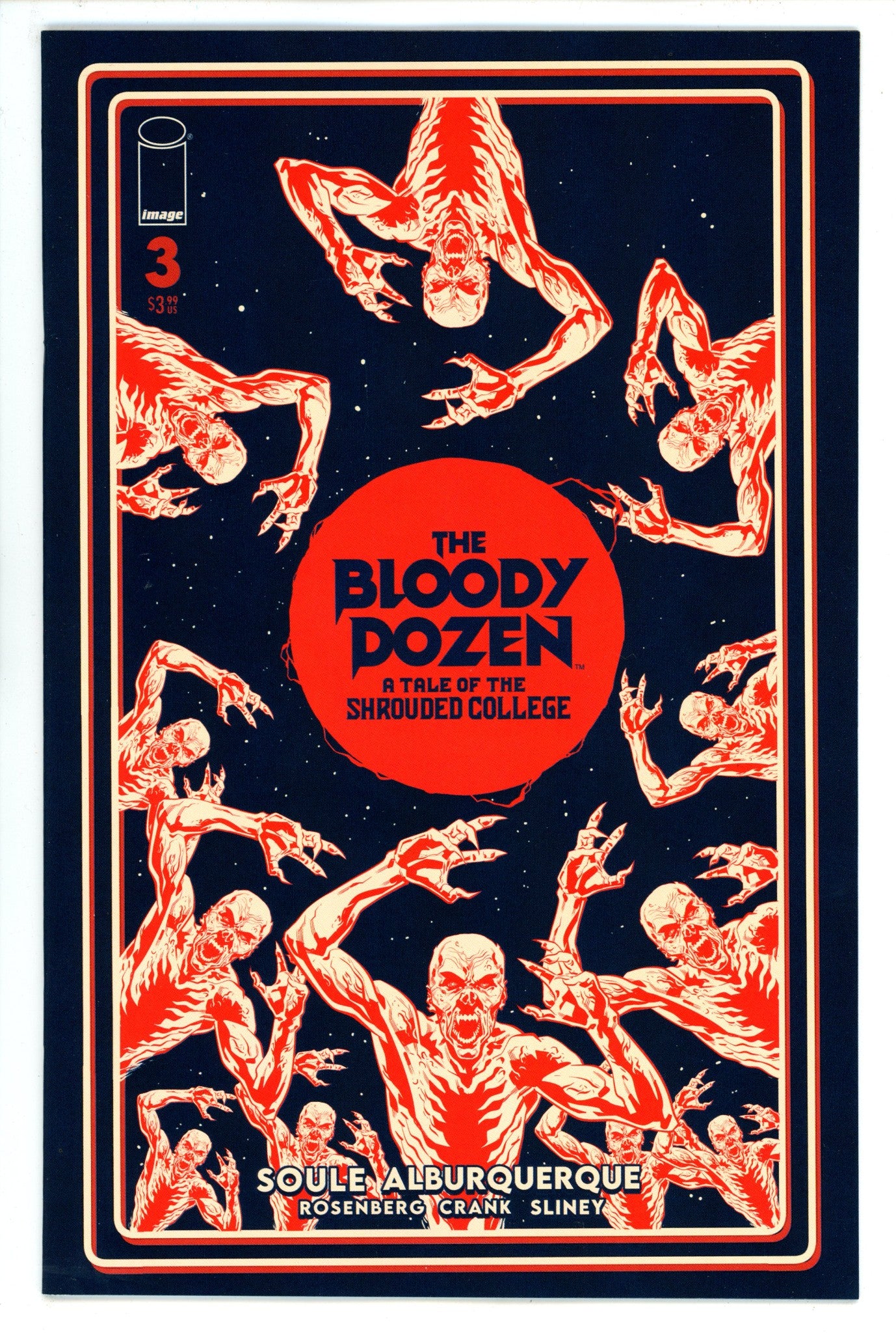 Bloody Dozen A Tale Of The Shrouded College 3 Sliney Incentive Variant NM- (2024)
