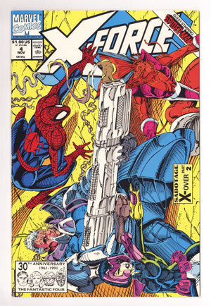 X-Force Vol 1 4 High Grade (1991)