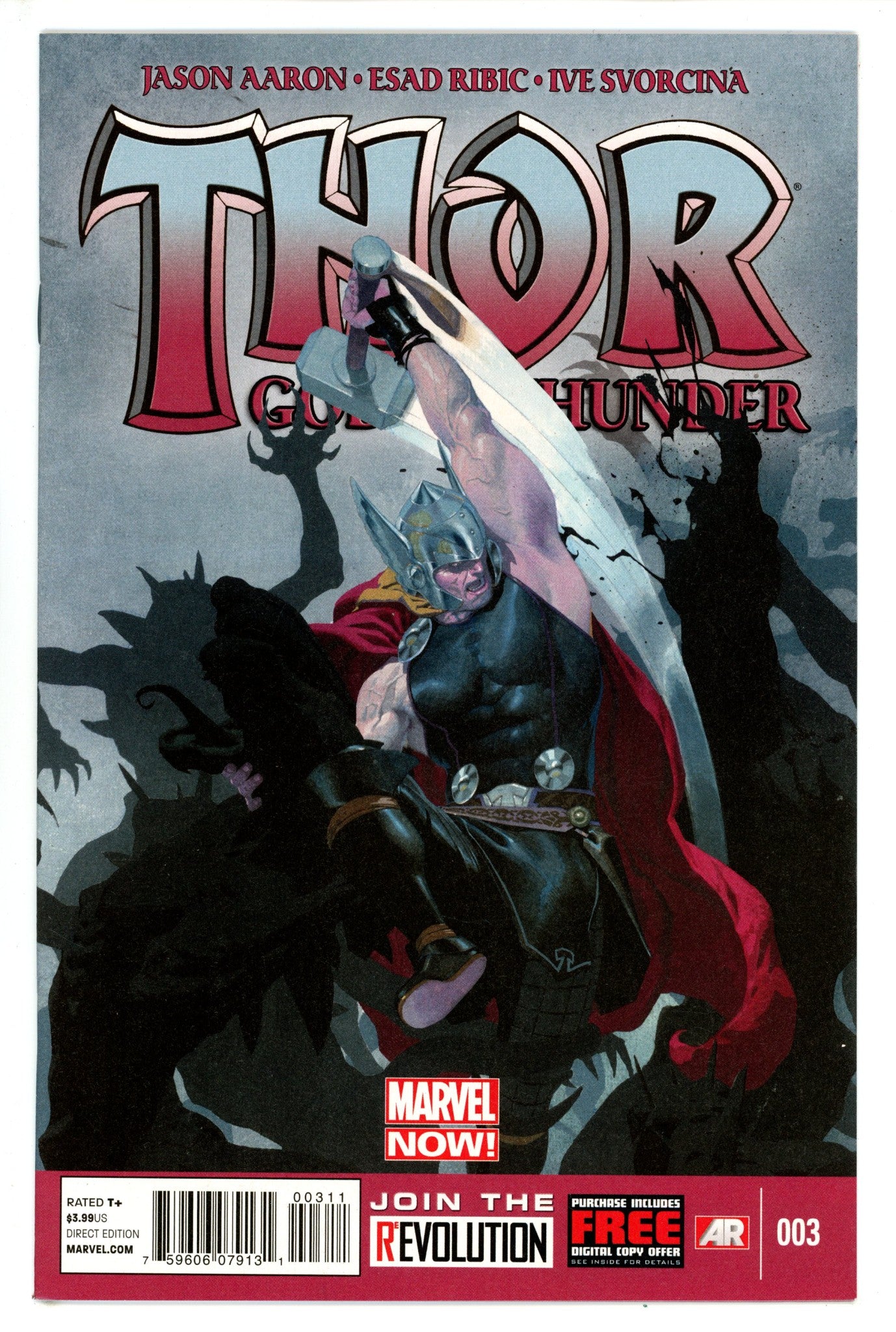 Thor: God of Thunder 3 NM (2013)