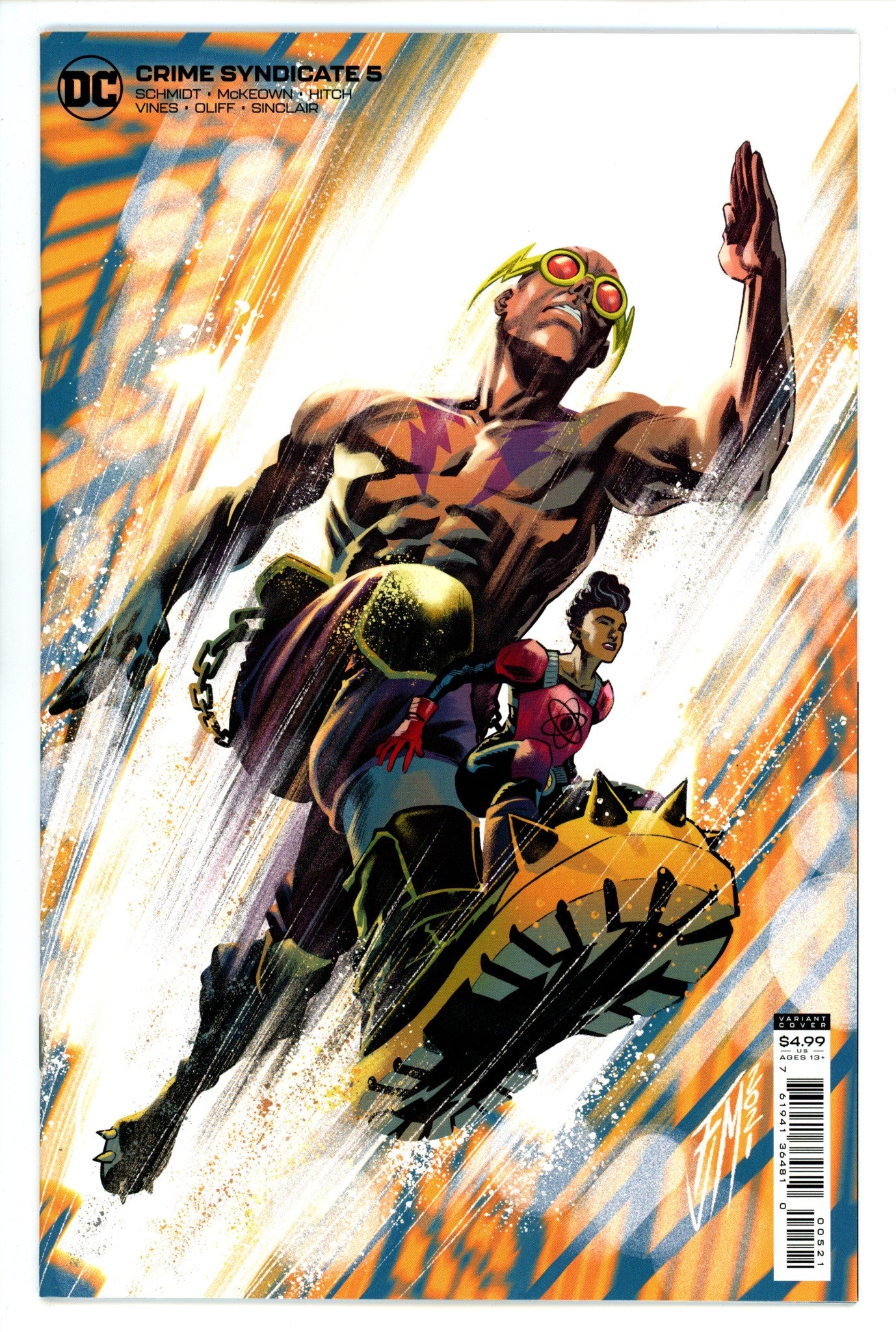 Crime Syndicate 5 High Grade (2021) Manapul Variant 