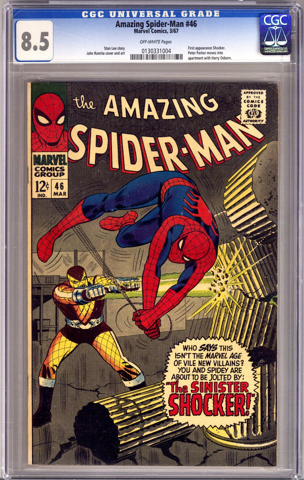 The Amazing Spider-Man Vol 1 46 CGC 8.5 (VF+) (1967)