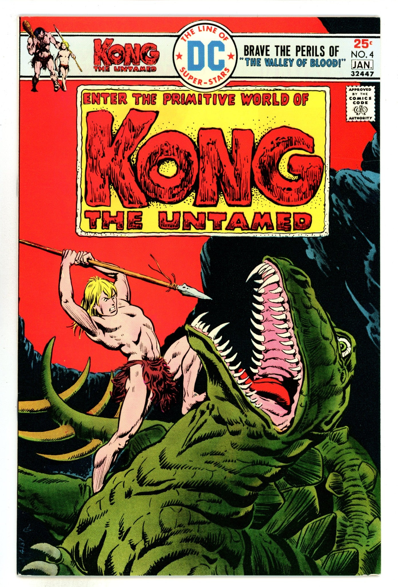 Kong the Untamed 4 NM- (9.2) (1975) 