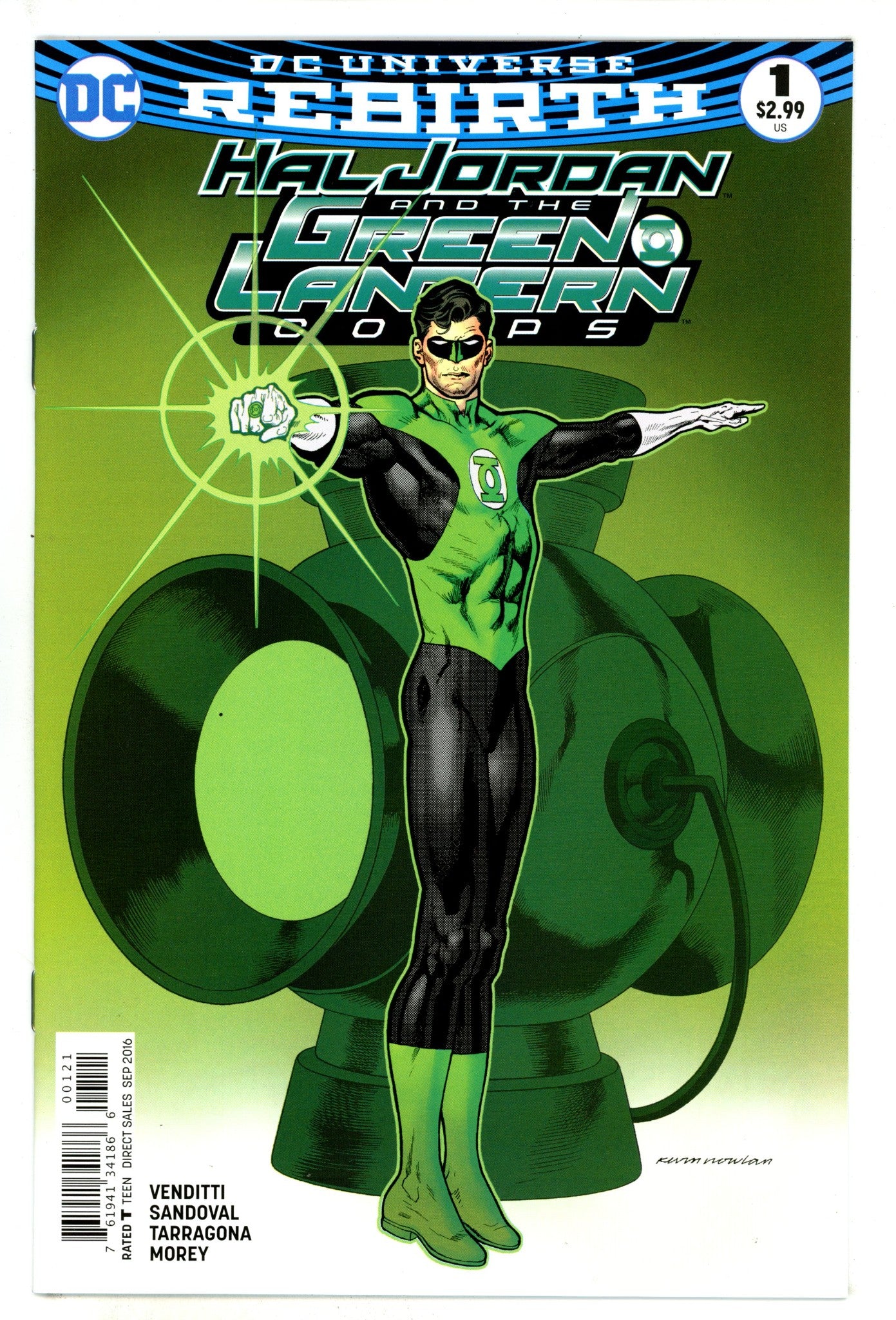Hal Jordan and the Green Lantern Corps 1 High Grade (2016) Nowlan Variant 