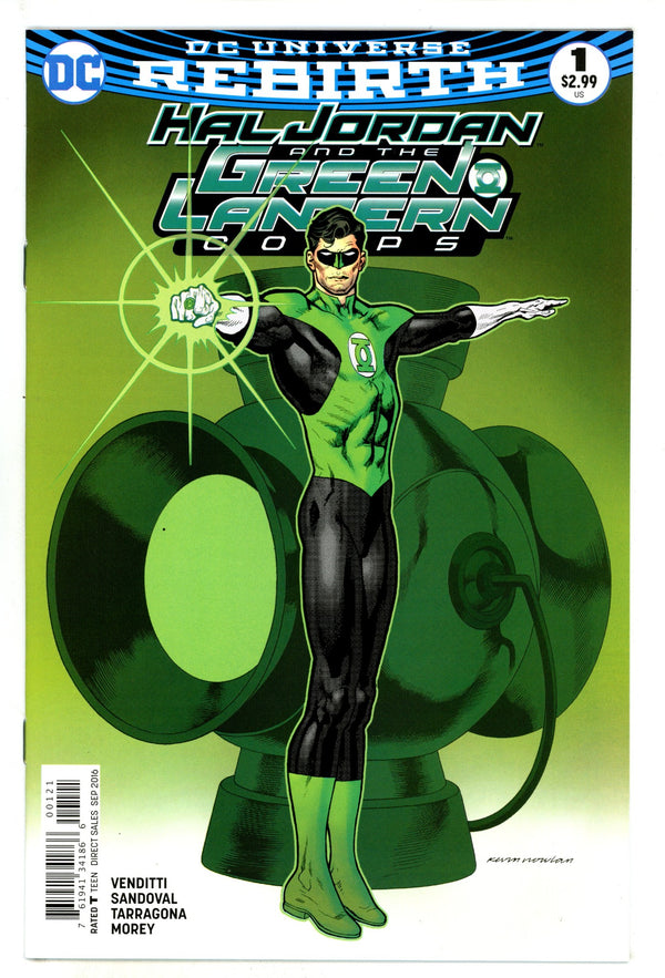 Hal Jordan and the Green Lantern Corps 1 High Grade (2016) Nowlan Variant