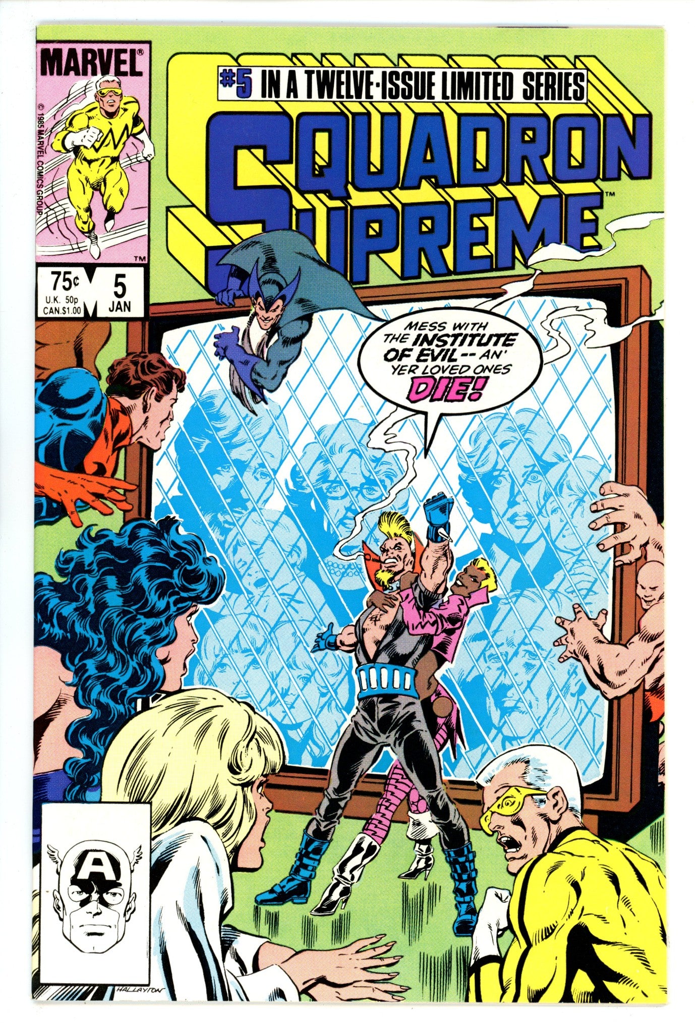 Squadron Supreme Vol 1 5 Mid Grade (1986) 