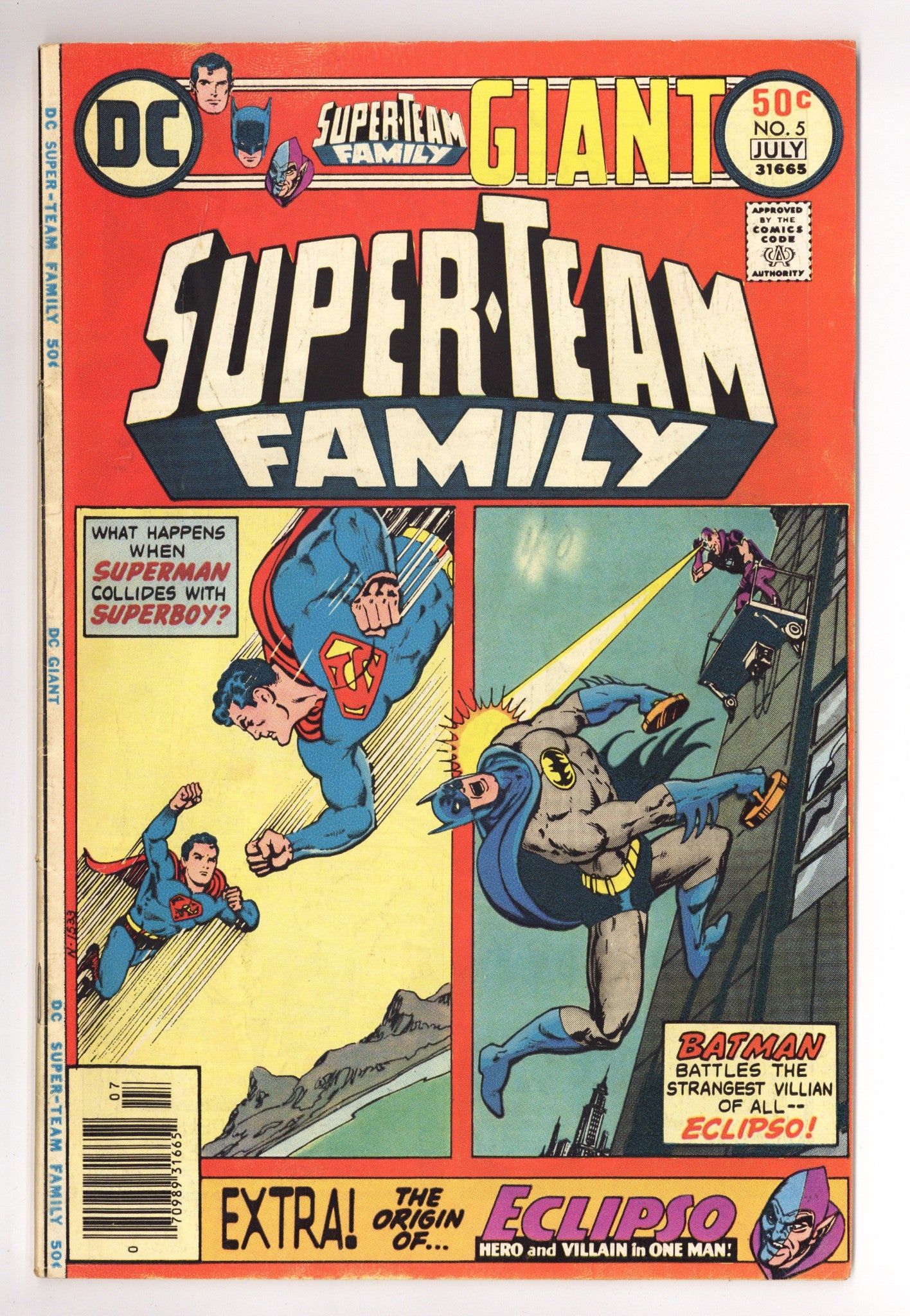 Super-Team Family 5 Mid Grade (1976) 