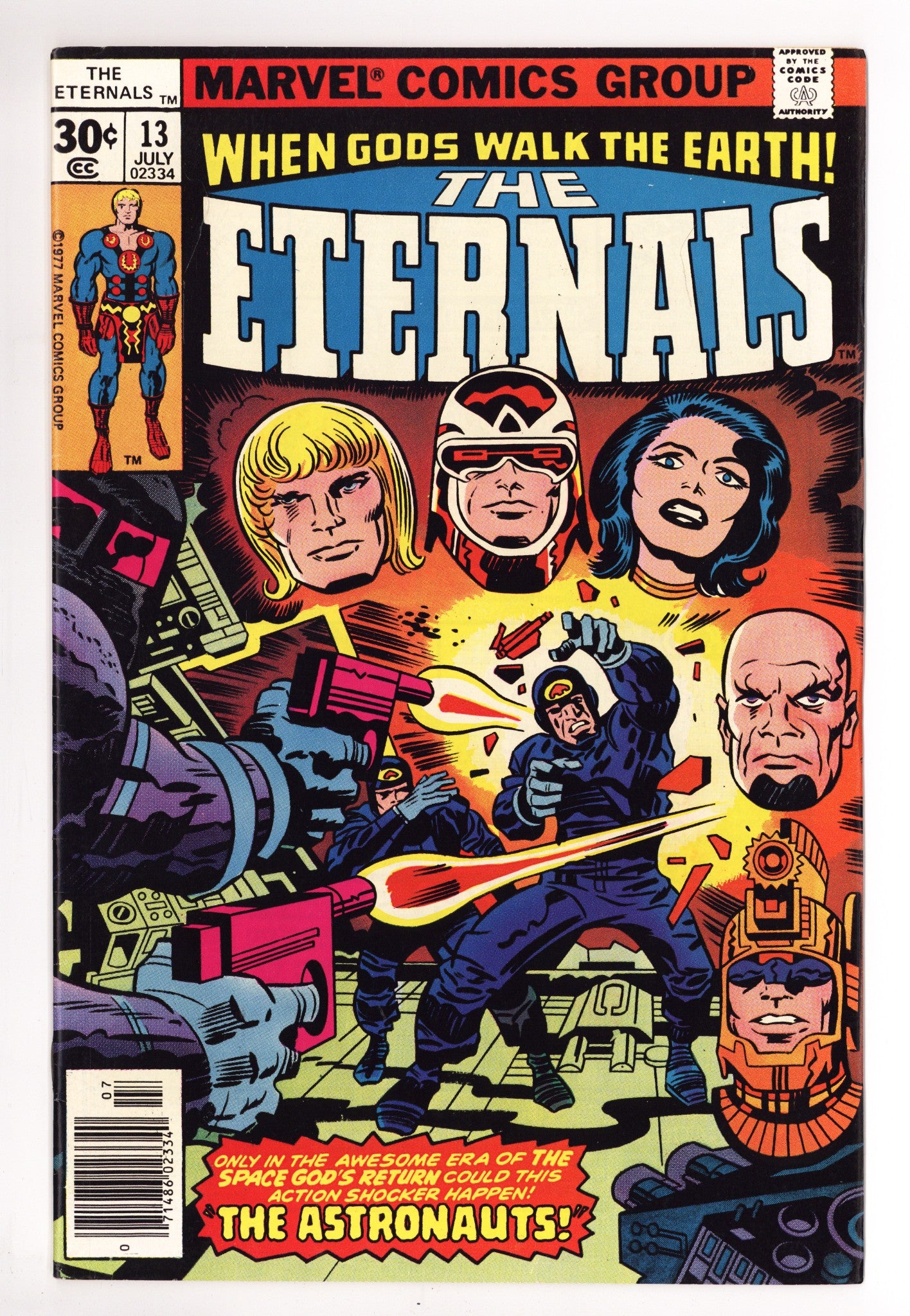 The Eternals Vol 1 13 Mid Grade (1977) 
