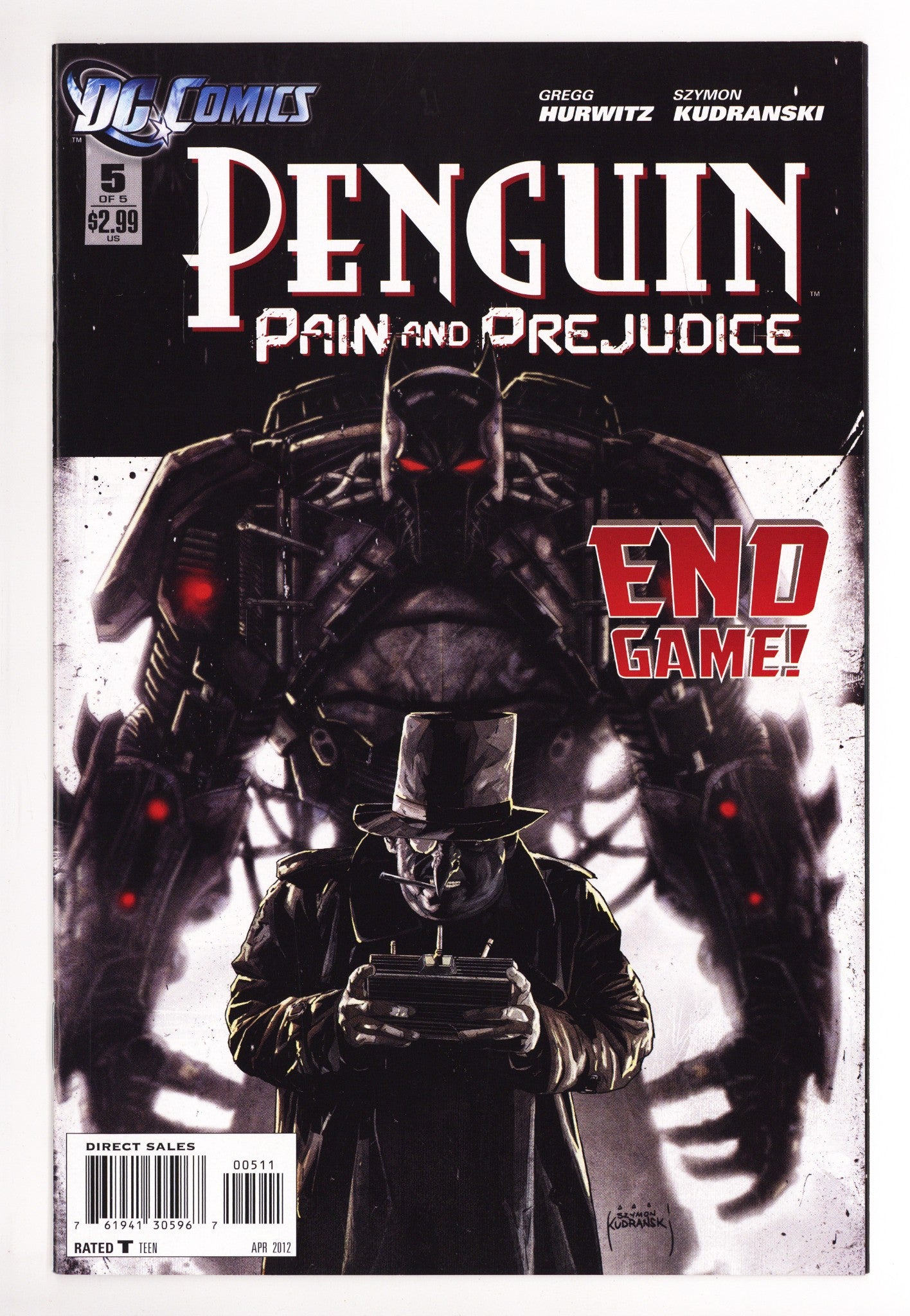 Penguin: Pain & Prejudice 5 High Grade (2012) 