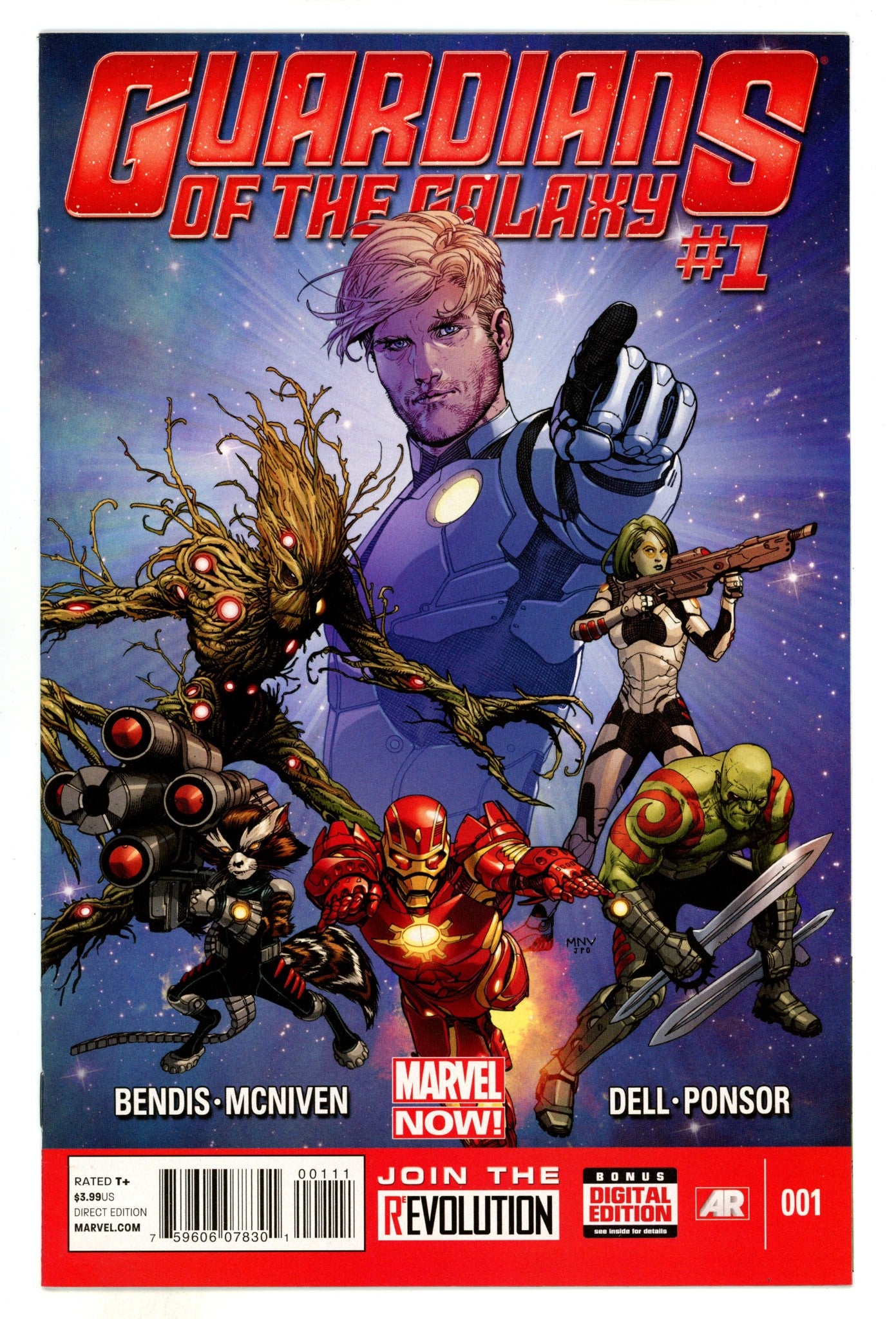 Guardians of the Galaxy Vol 3 1 Mid Grade (2013) 