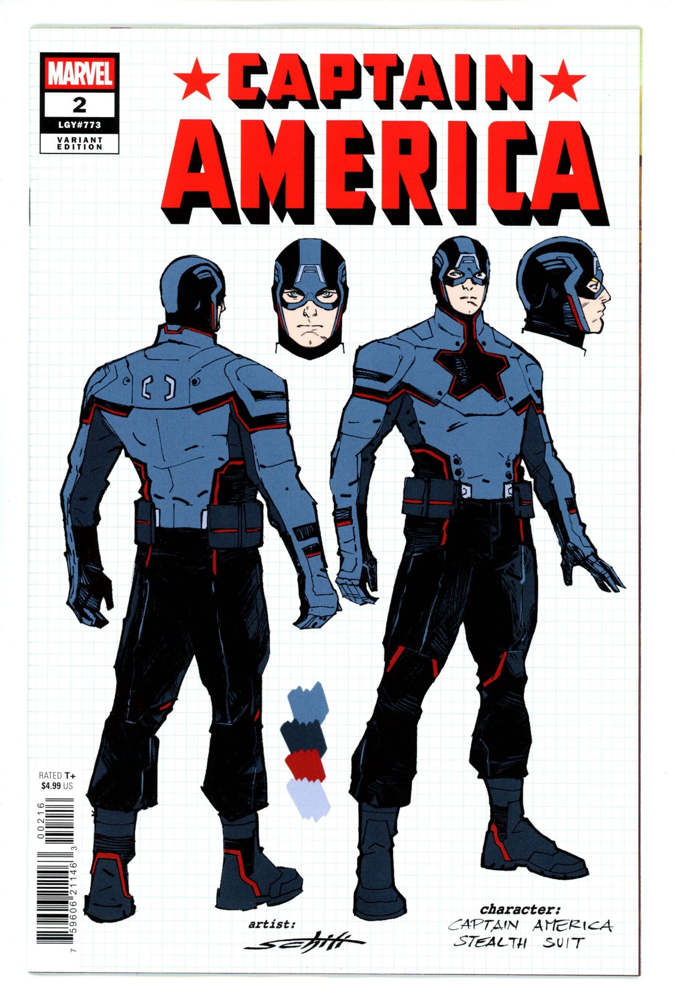 Captain America Vol 12 2 Schiti Design Incentive (2025)
