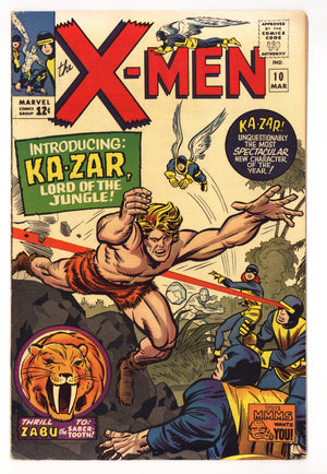 The X-Men Vol 1 10 FN+ (6.5) (1965)