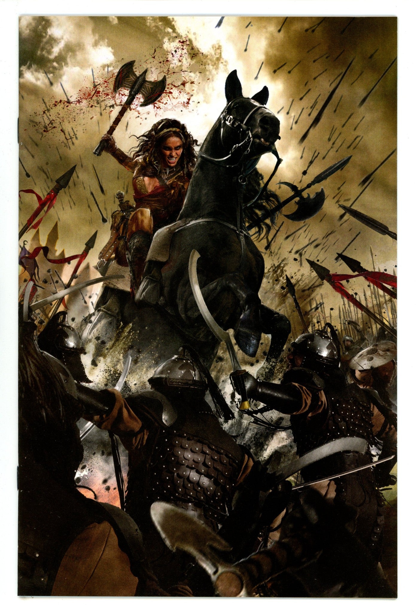 The Old Guard: Tales Through Time 1 High Grade (2021) Gallagher Virgin Exclusive Variant 