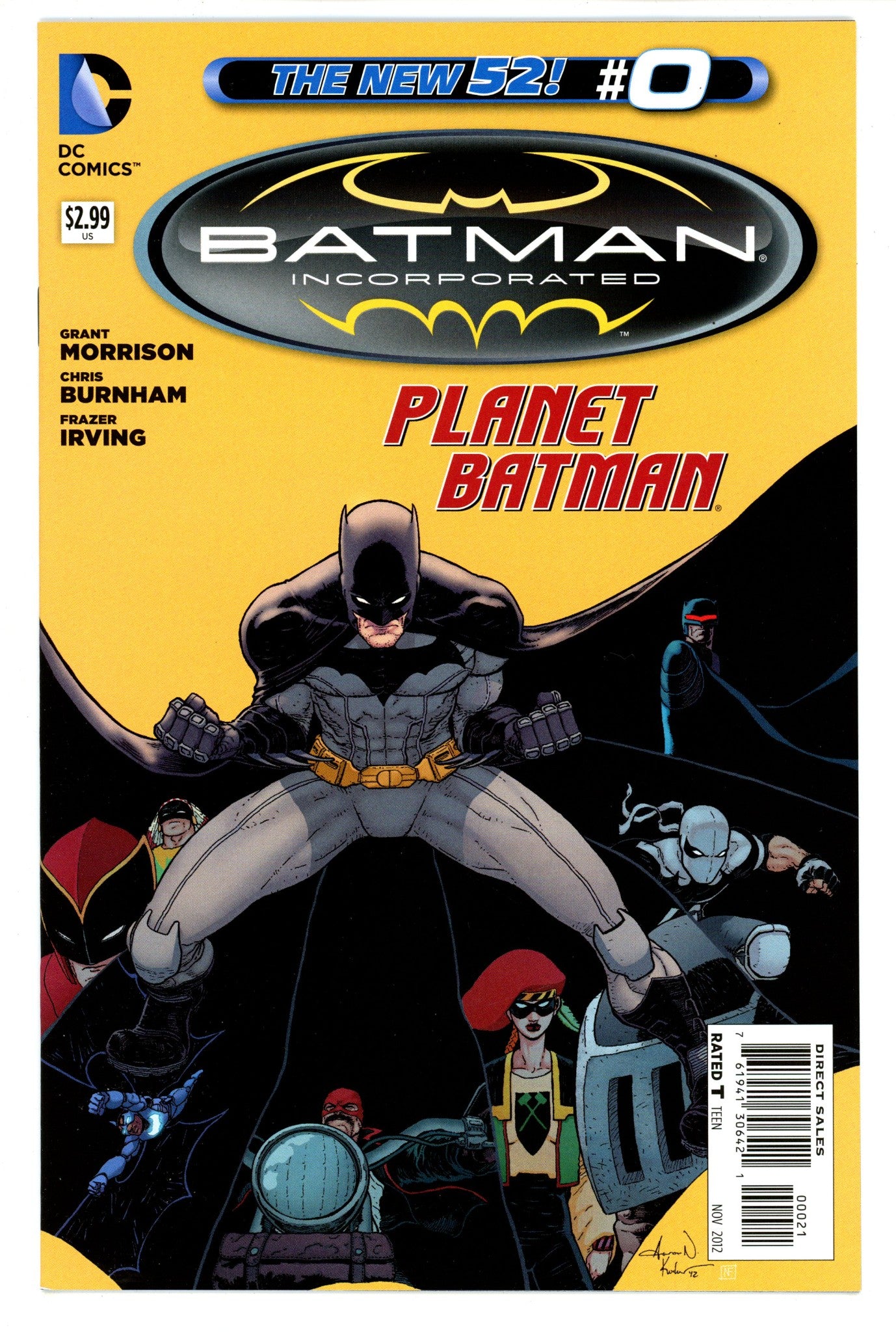 Batman Incorporated Vol 2 0 High Grade (2012) Kuder Variant 