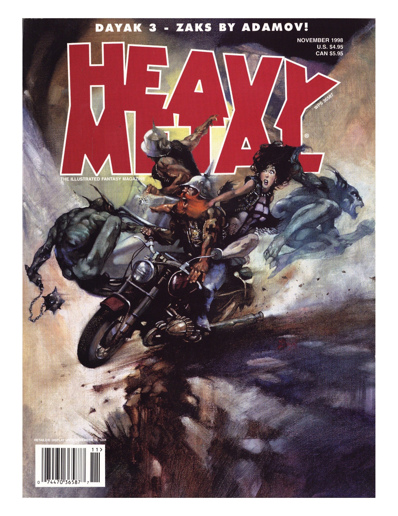 Heavy Metal Magazine Vol 22 5 Mid Grade (1998) 