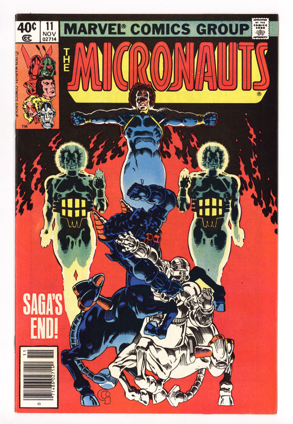 Micronauts Vol 1 11 Mid Grade (1979) Newsstand