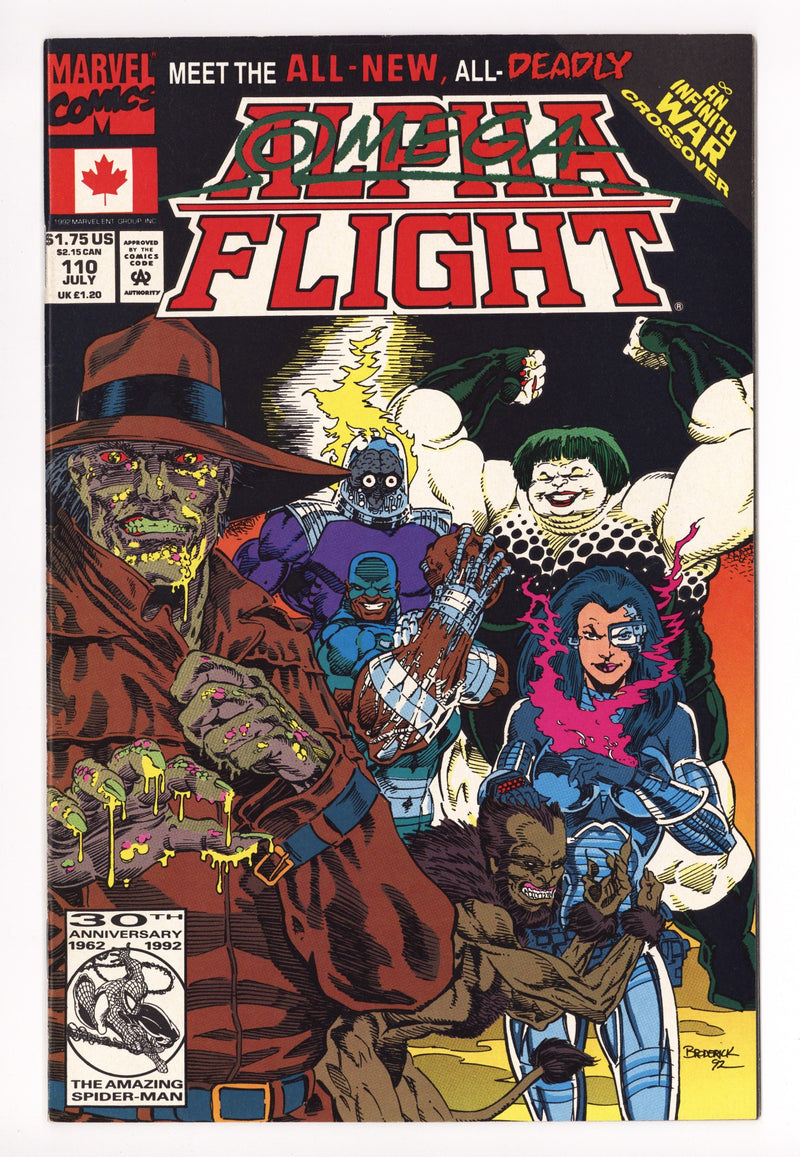 Alpha Flight Vol 1 110 High Grade (1992) 