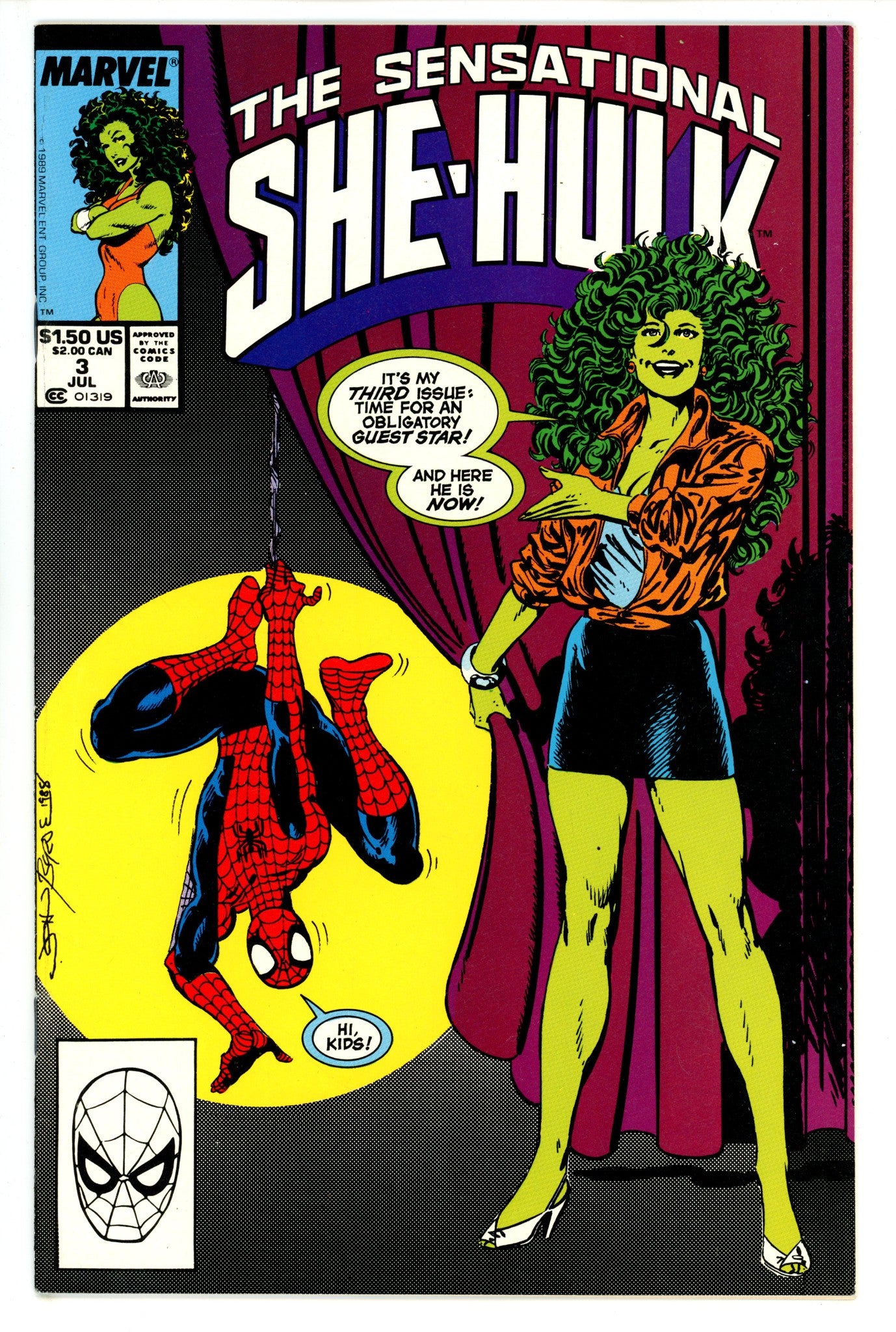 The Sensational She-Hulk 3 (1989)