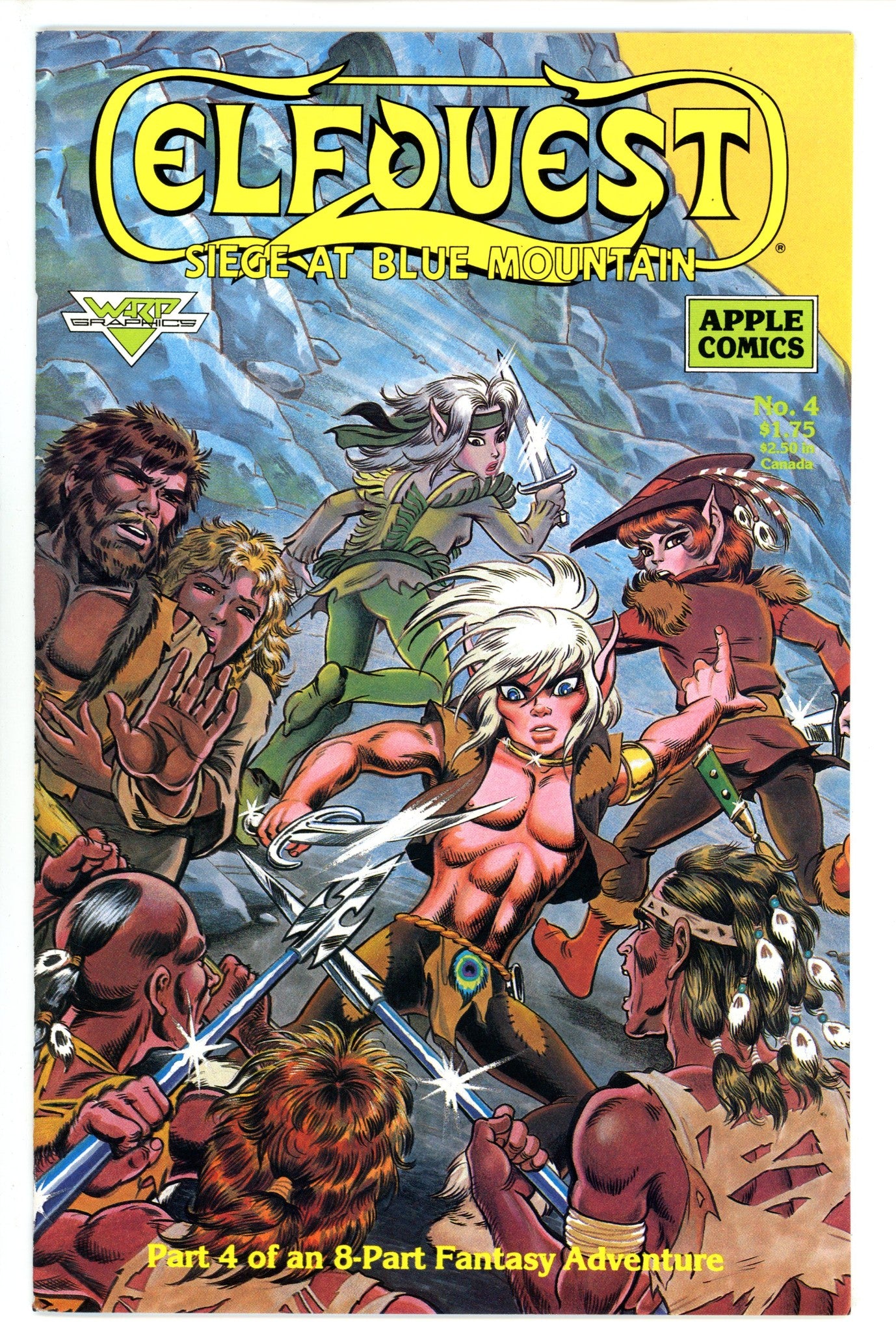 ElfQuest: Siege at Blue Mountain 4 (1987)