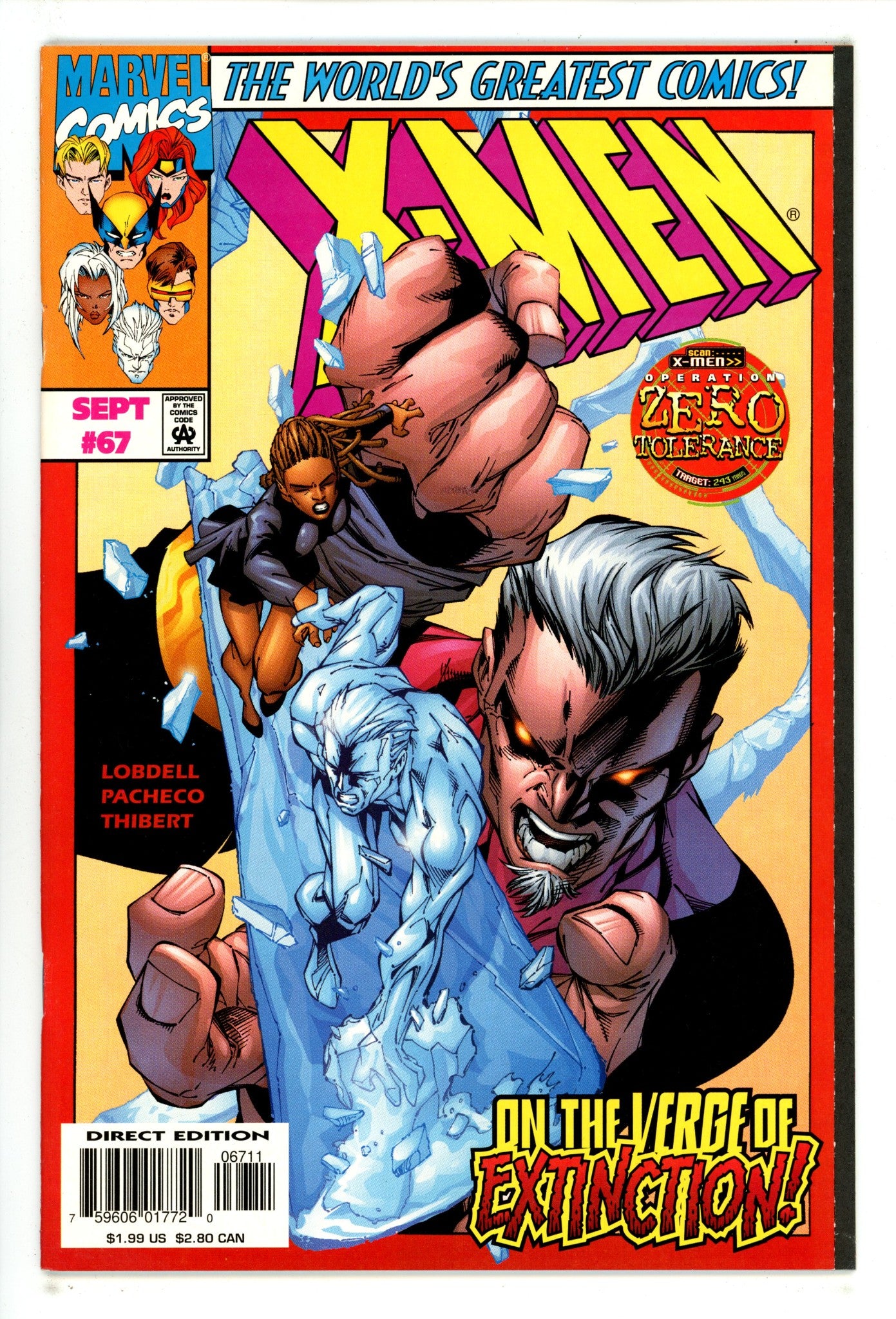 X-Men Vol 1 67 High Grade (1997) 